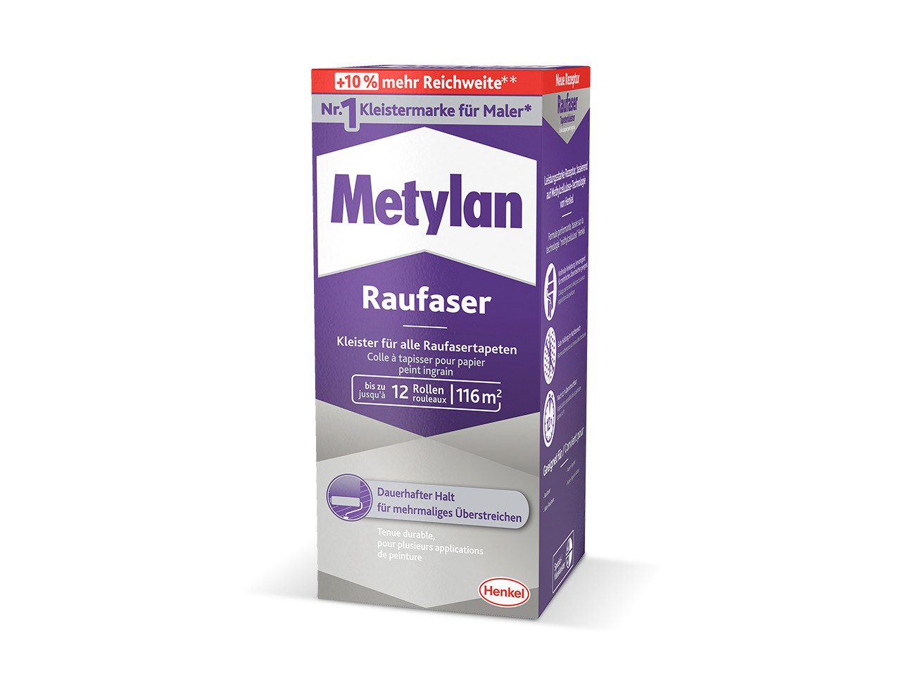 Metylan Kleister Metylan Raufaser Tapetenkleister 720 g Paket