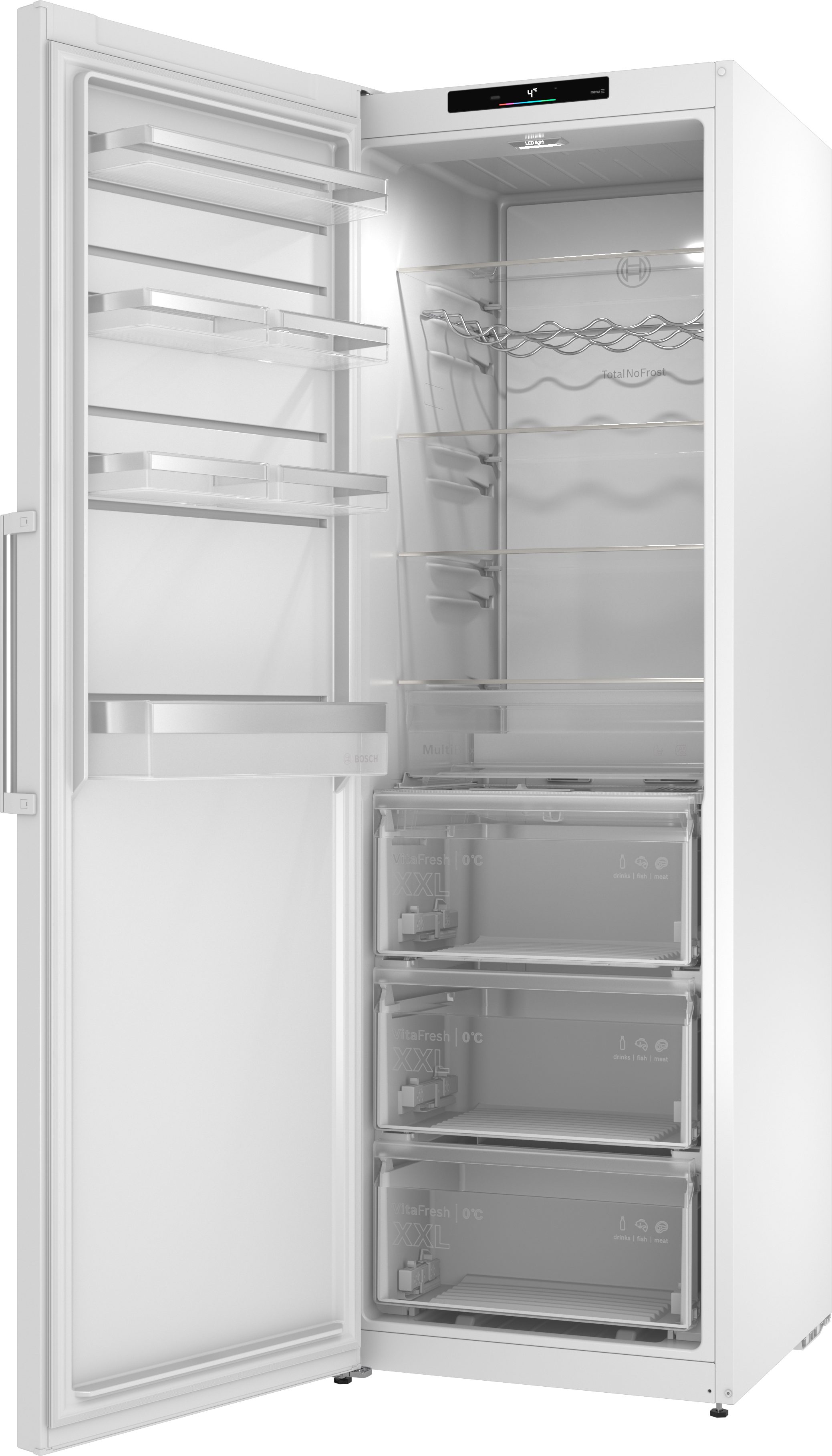 BOSCH Kühlschrank Serie 4 KSN36VWDG, 186,2 cm hoch, 59,5 cm breit – Bild 4 von 5
