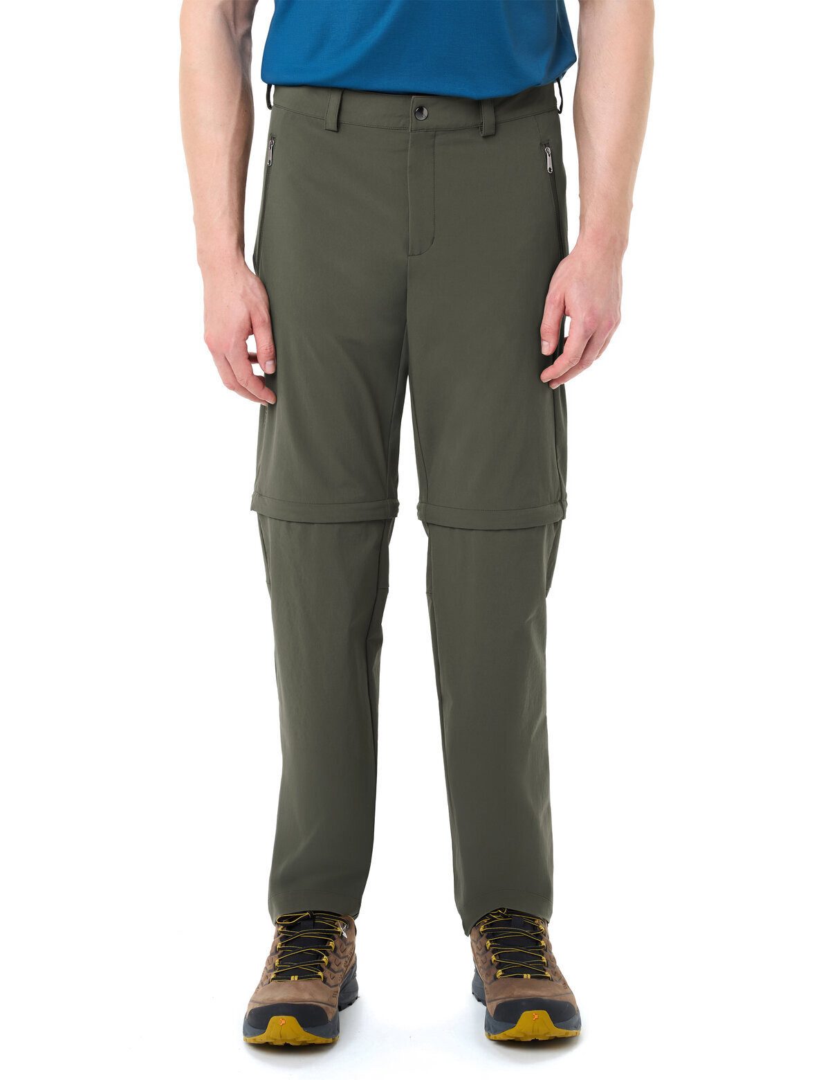 VAUDE Funktionshose Men's Farley Stretch ZO Pants II (1-tlg) schnellstrocknende und strapazierfähige Outdoor-Hose