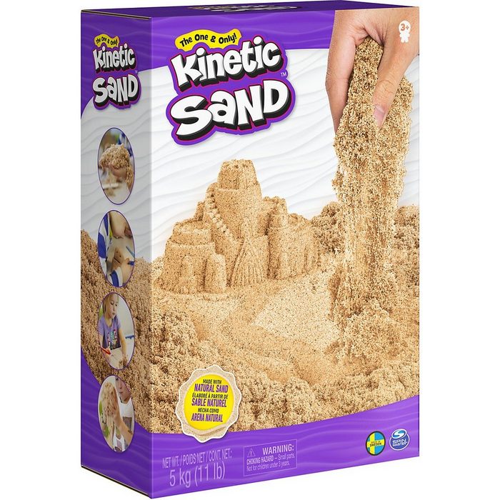 Spin Master Spielsand Kinetic Sand Naturbraun 5 kg