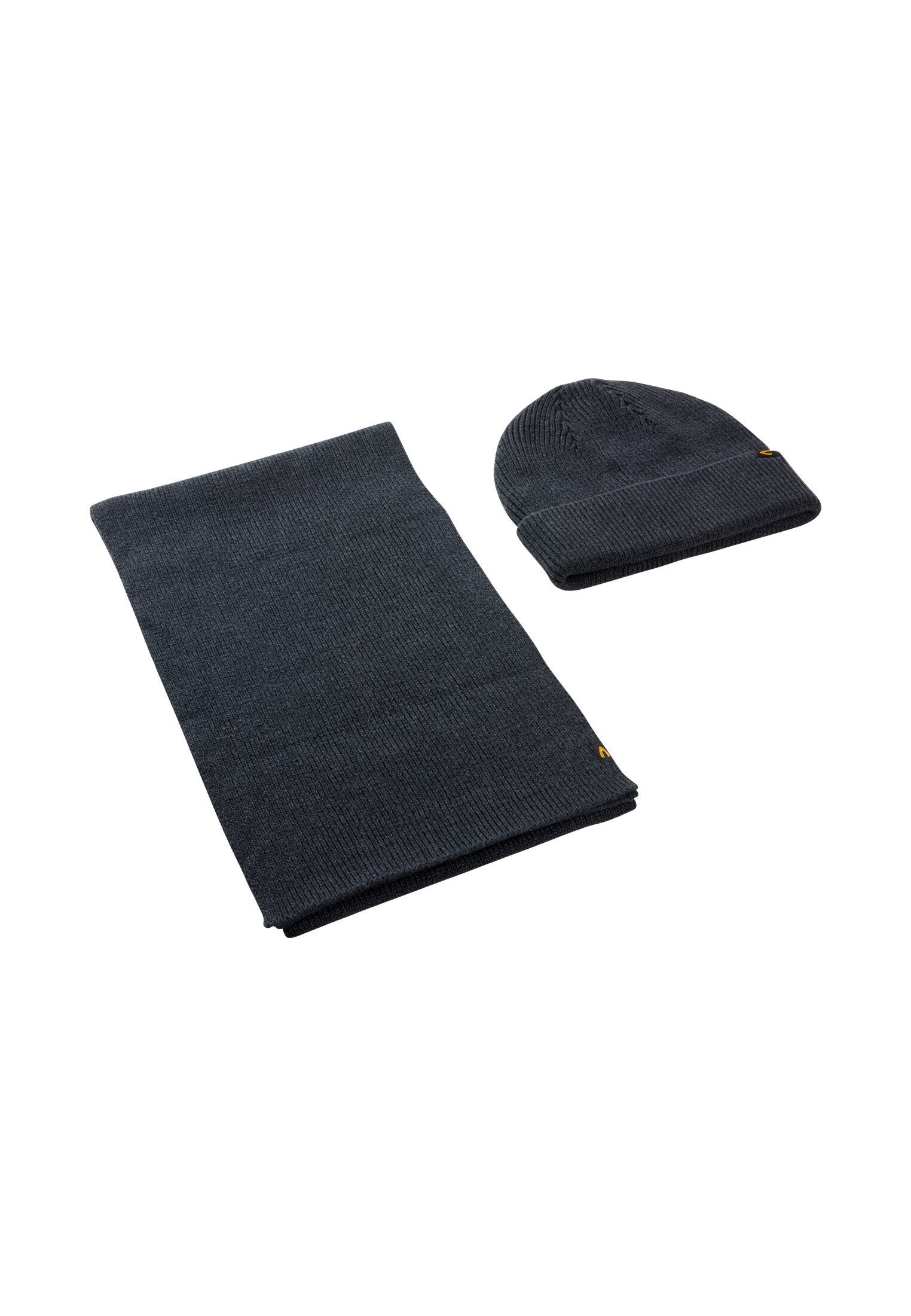 camel active Mütze & Schal mit Mütze und gestricktem Schal (Geschenk-Set mi günstig online kaufen