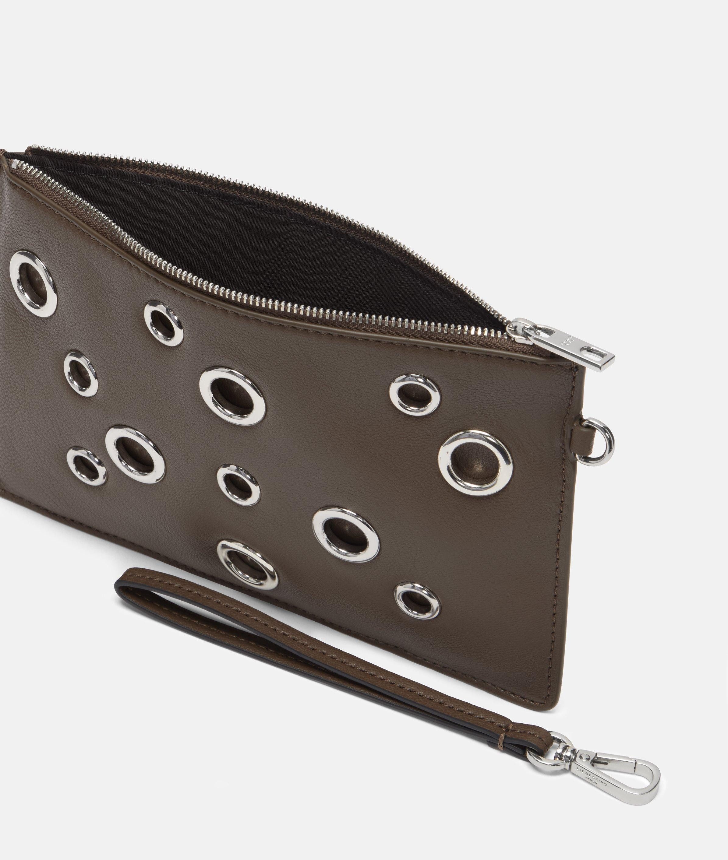 Liebeskind Berlin Clutch Ryker Pouch M, Pouch mit Nietendetails