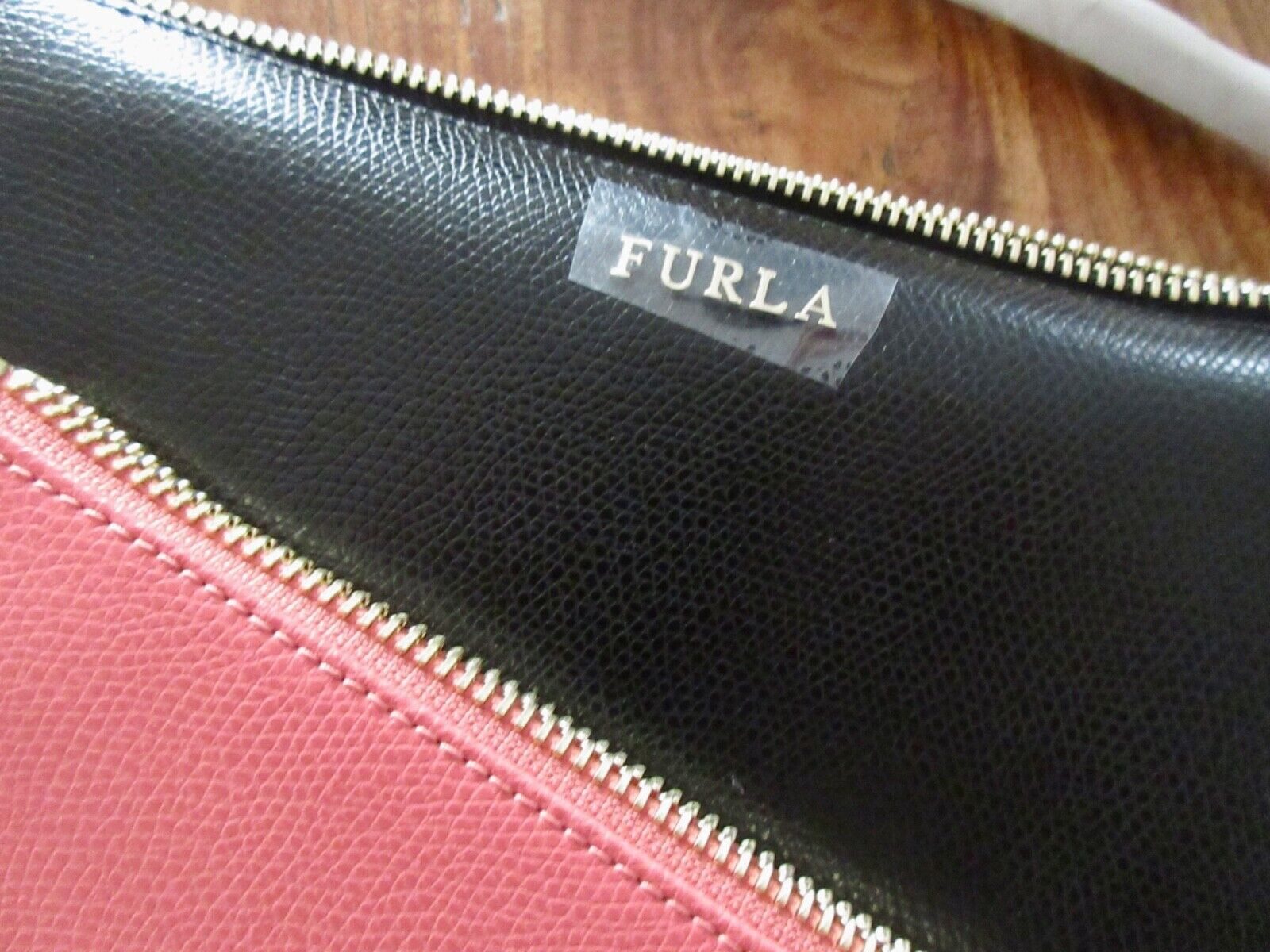 Furla Handtasche Furla Leather Clutch Bag Purse 3er Set Black,Pink,beige 80 günstig online kaufen