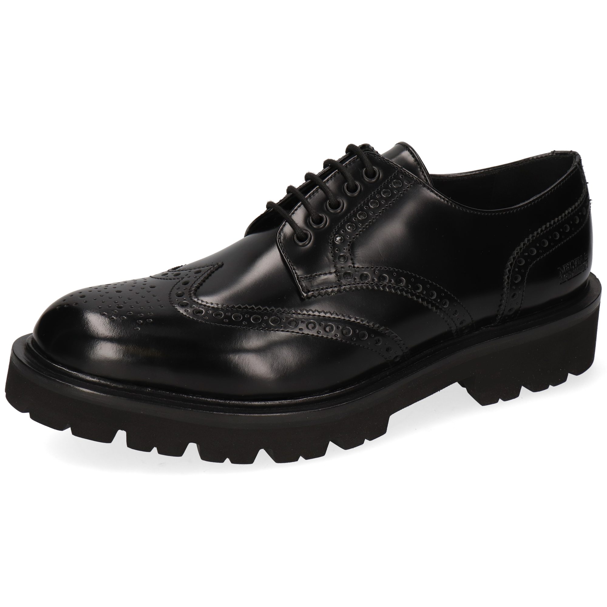 Melvin & Hamilton Cooper 1 Leder-Derby Schuhe für Herren Schnürschuh Plateausohlen, Echtes Leder