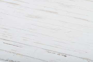 elbmöbel Konsolentisch Esstisch holz weiß Landhausstil 100x50 cm (FALSCH), Esstisch: Küchentisch Konsolentisch 100x50x70 cm holz weiß Landhausstil
