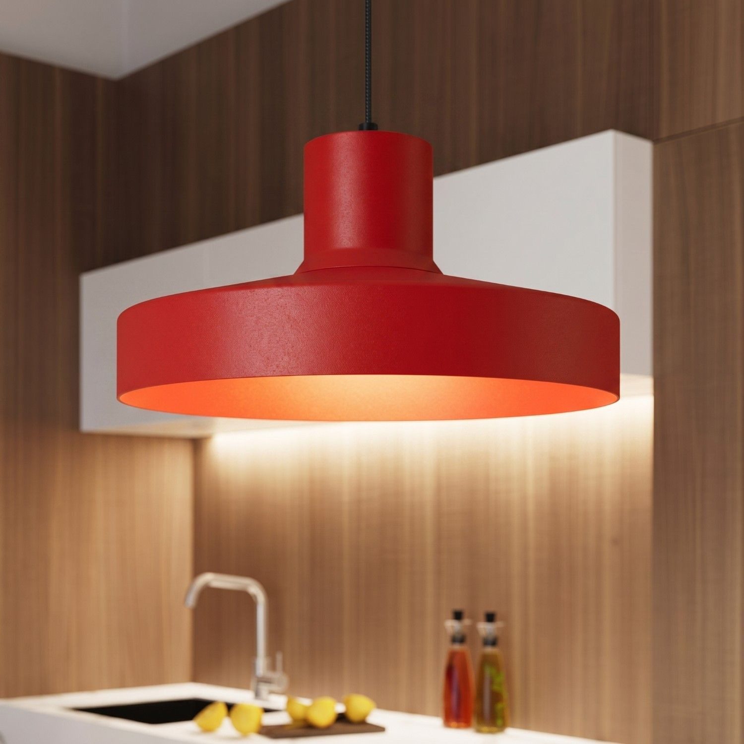 Licht-Erlebnisse Pendelleuchte IGNAZ, ohne Leuchtmittel, E27 rund D: 35 cm H: max. 120 cm Modern