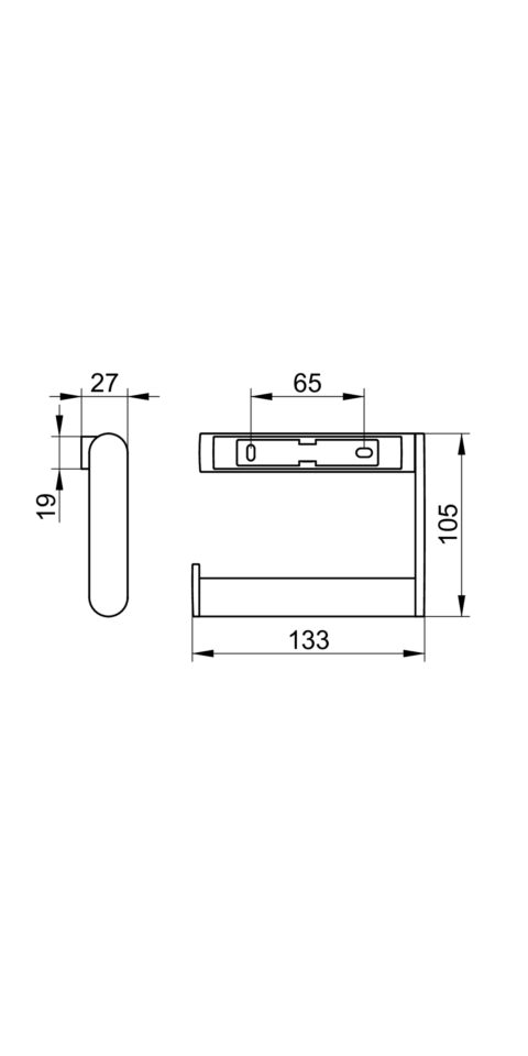 Keuco Toilettenpapierhalter
