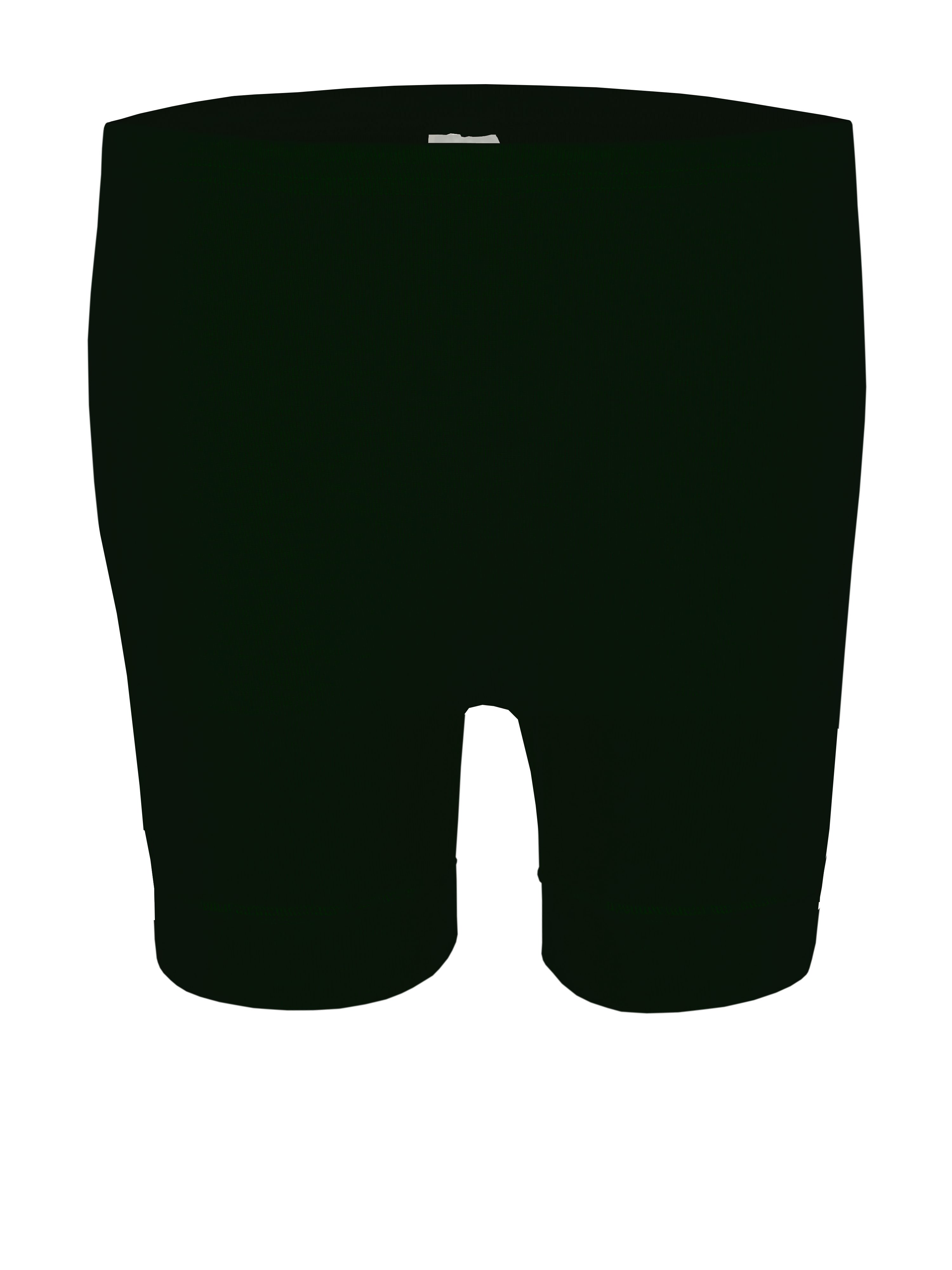 Unterhose Panty Bein 15 (ca. mit NATUR und Schurwolle Seide wobera cm) schwarz GOTS mit