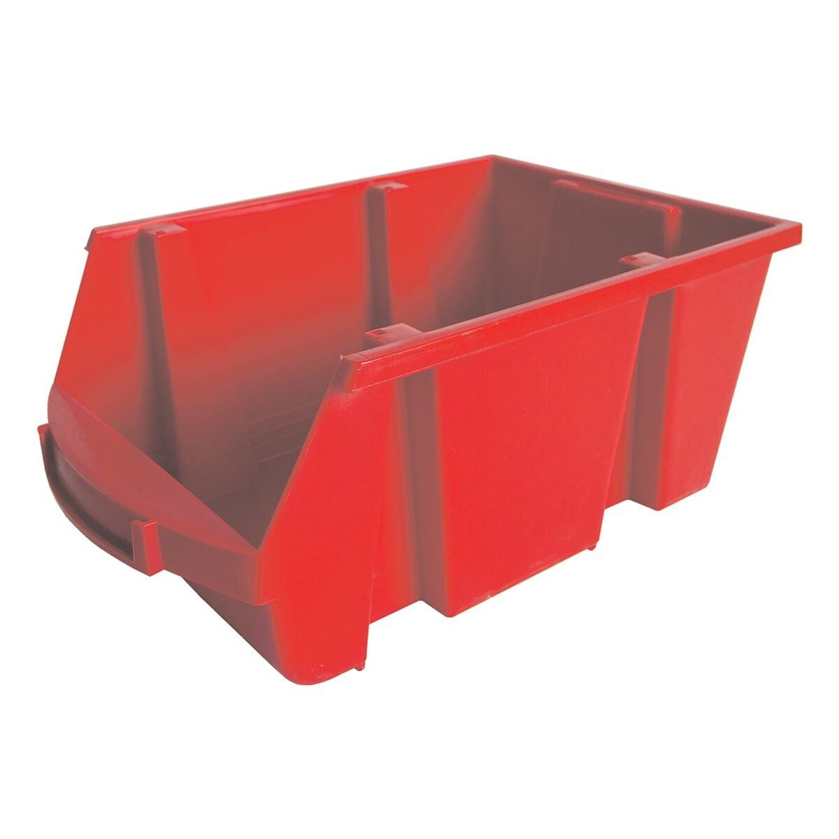 VISO Stapelbox (24 St), Sichtlagerkasten 10 Liter