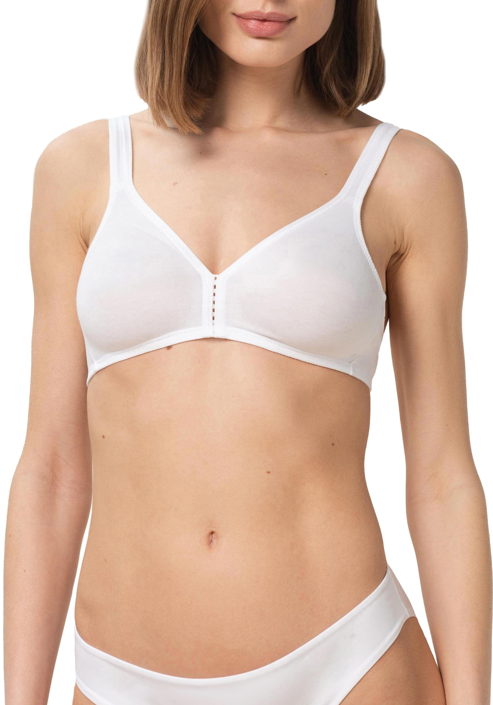 Triumph Bügelloser BH Eileen N Cup A-C, nahtlos aus weicher Baumwollqualität, Basic Dessous