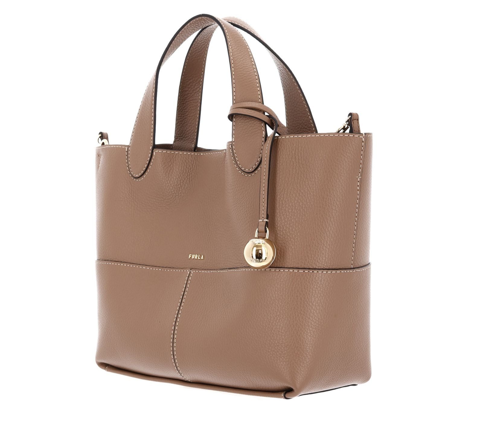 Furla Handtasche Tote (Set, 2-tlg), aus echtem Leder