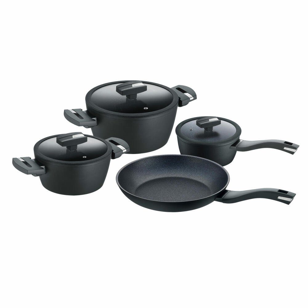 Berndes Topf-Set Balance Induction Enduro 7-tlg., Aluminium