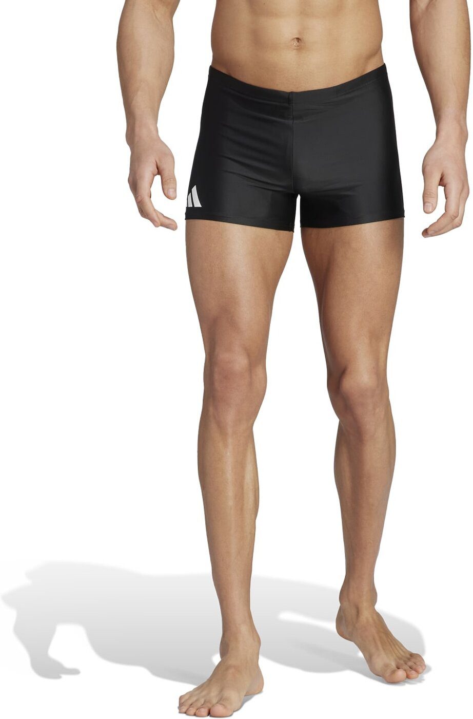 adidas Performance Badehose SOLID BOXER BLACK/WHITE günstig online kaufen