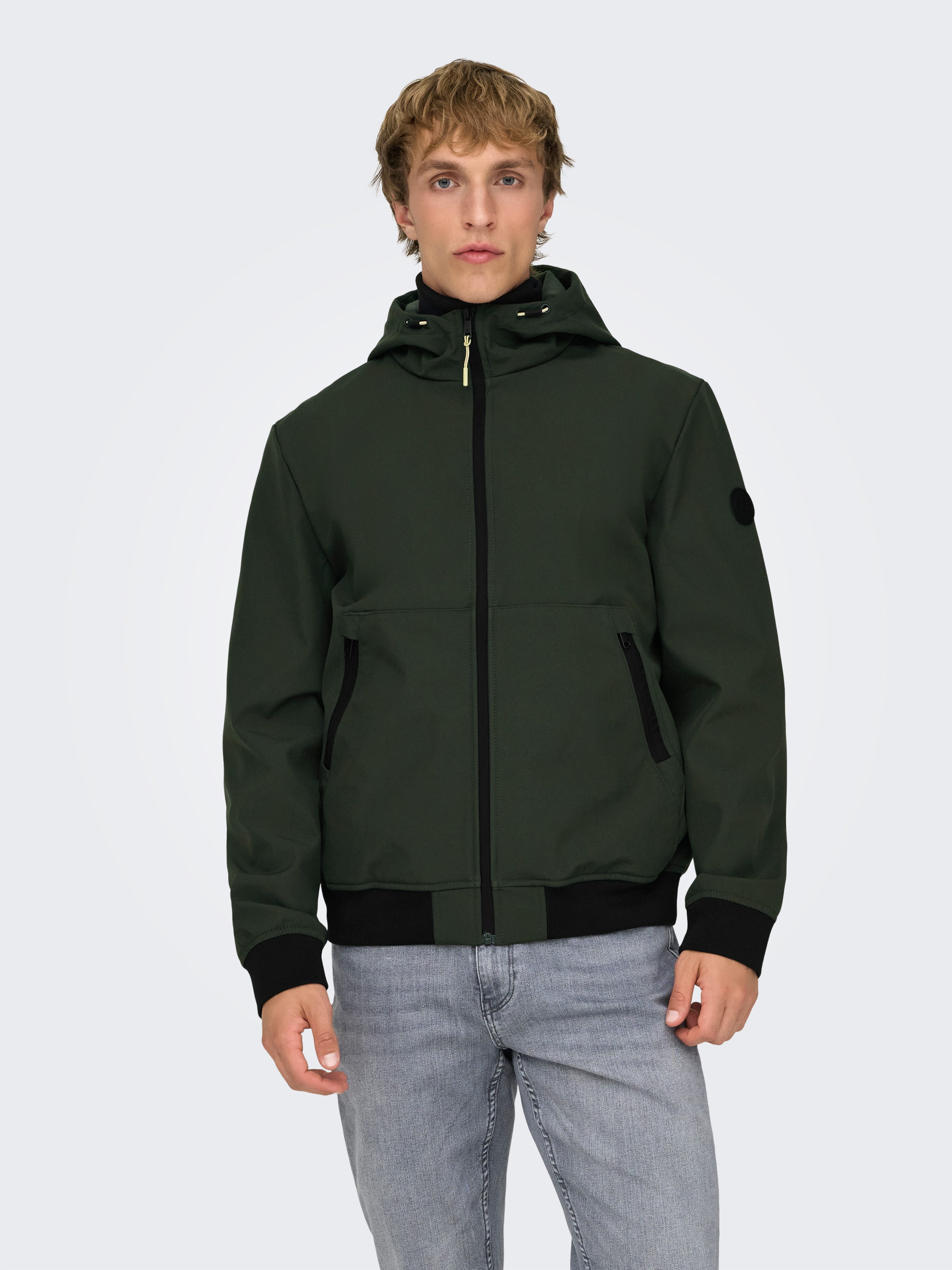 ONLY & SONS Softshelljacke ONSBOWIE SOFTSHELL BOMBER NOOS