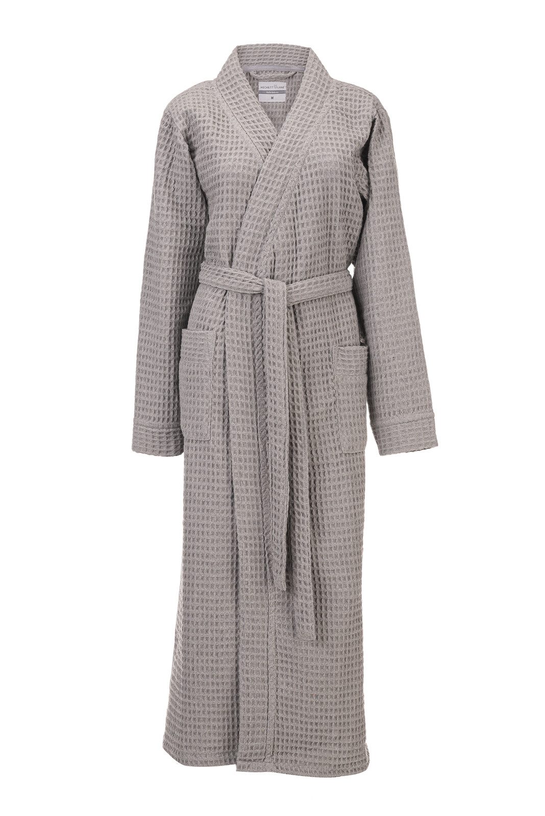 Bademantel Bademantel Wafel Lang M Melange grey Bademantel M Melange-Grey Uni