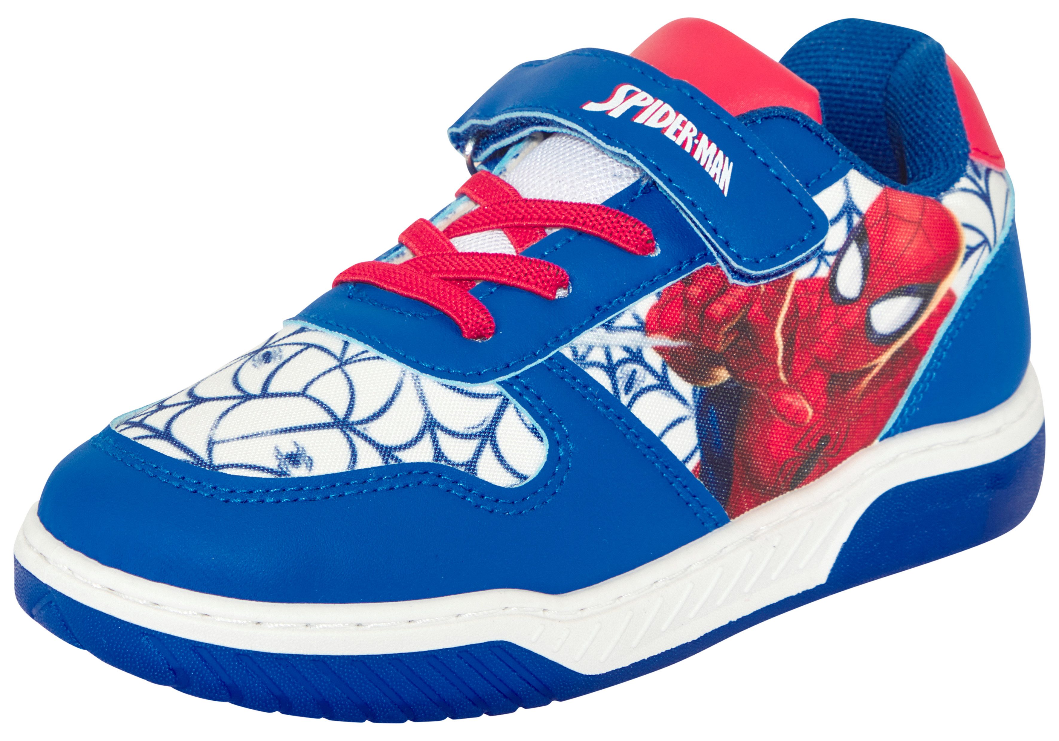 Disney SPIDERMAN Sneaker (für Kinder) mit cooler Blinkfunktion