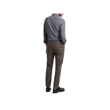 Pierre Cardin 5-Pocket-Jeans dunkel-braun (1-tlg)