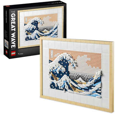 LEGO® Konstruktionsspielsteine »Hokusai – Große Welle (31208), LEGO® Art«, (1810 St)