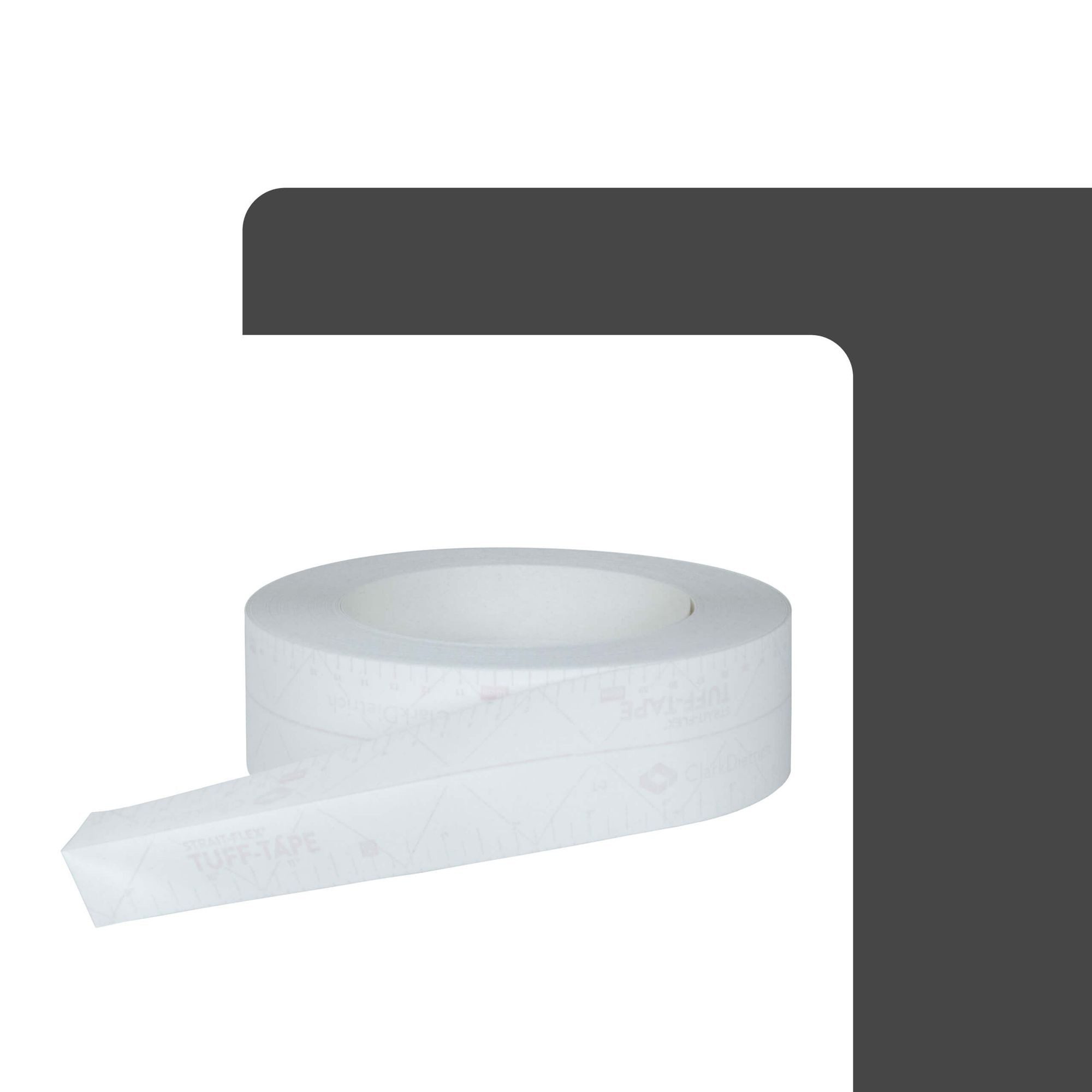 Strait-Flex Profil TUFF TAPE Eckschutzschiene für Trockenbau (30m Weiß Profil, 1-St), Kantenschutz, Rissfest und hohe Haftung, Korrosionsbeständig – Bild 4 von 5