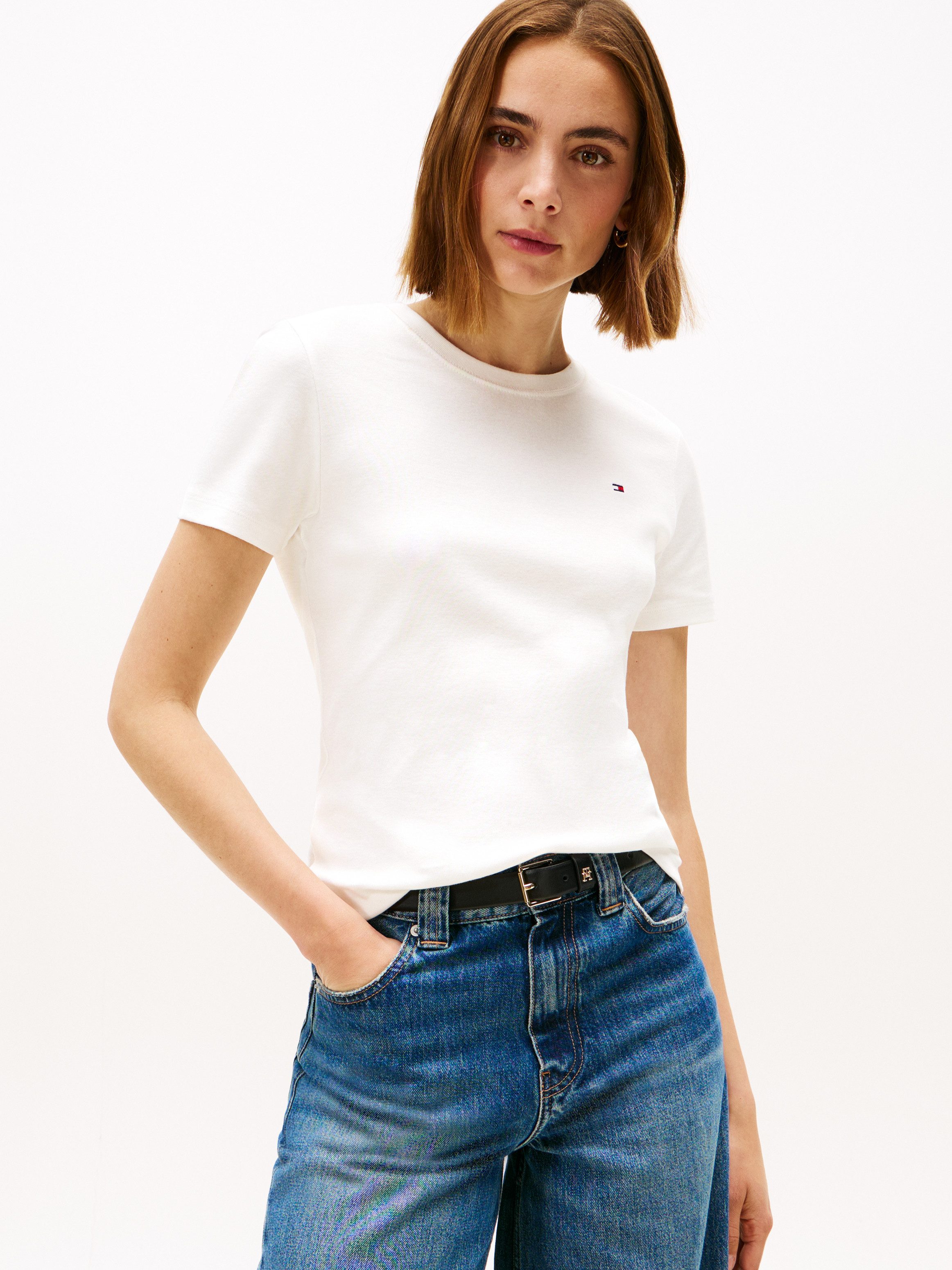 Tommy Hilfiger T-Shirt SLIM CODY C-NK günstig online kaufen