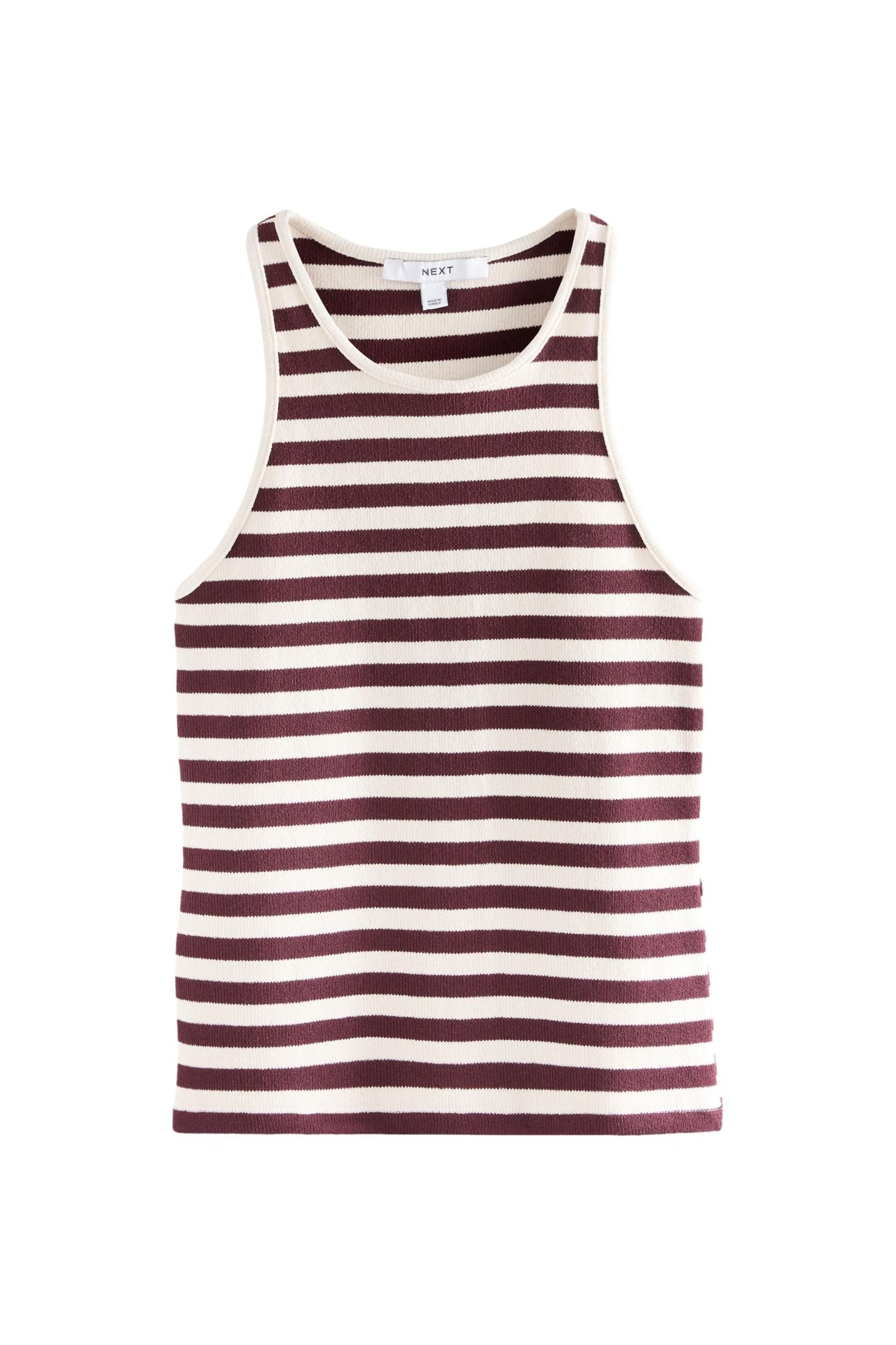 Next Tanktop Gestreiftes Tanktop aus Strick günstig online kaufen