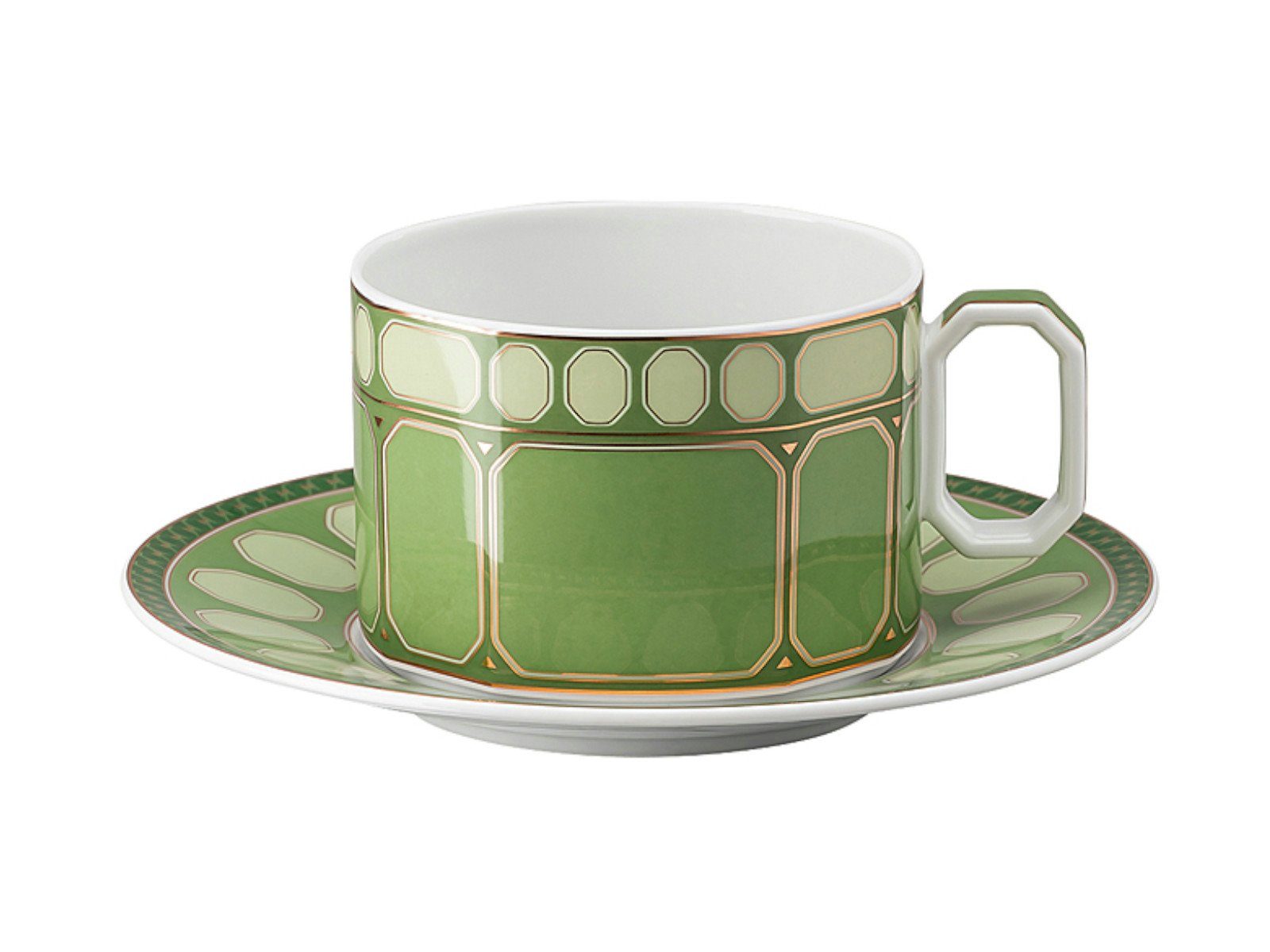 Swarovski Tasse Fern Teetasse 2tlg., Porzellan, Tassen