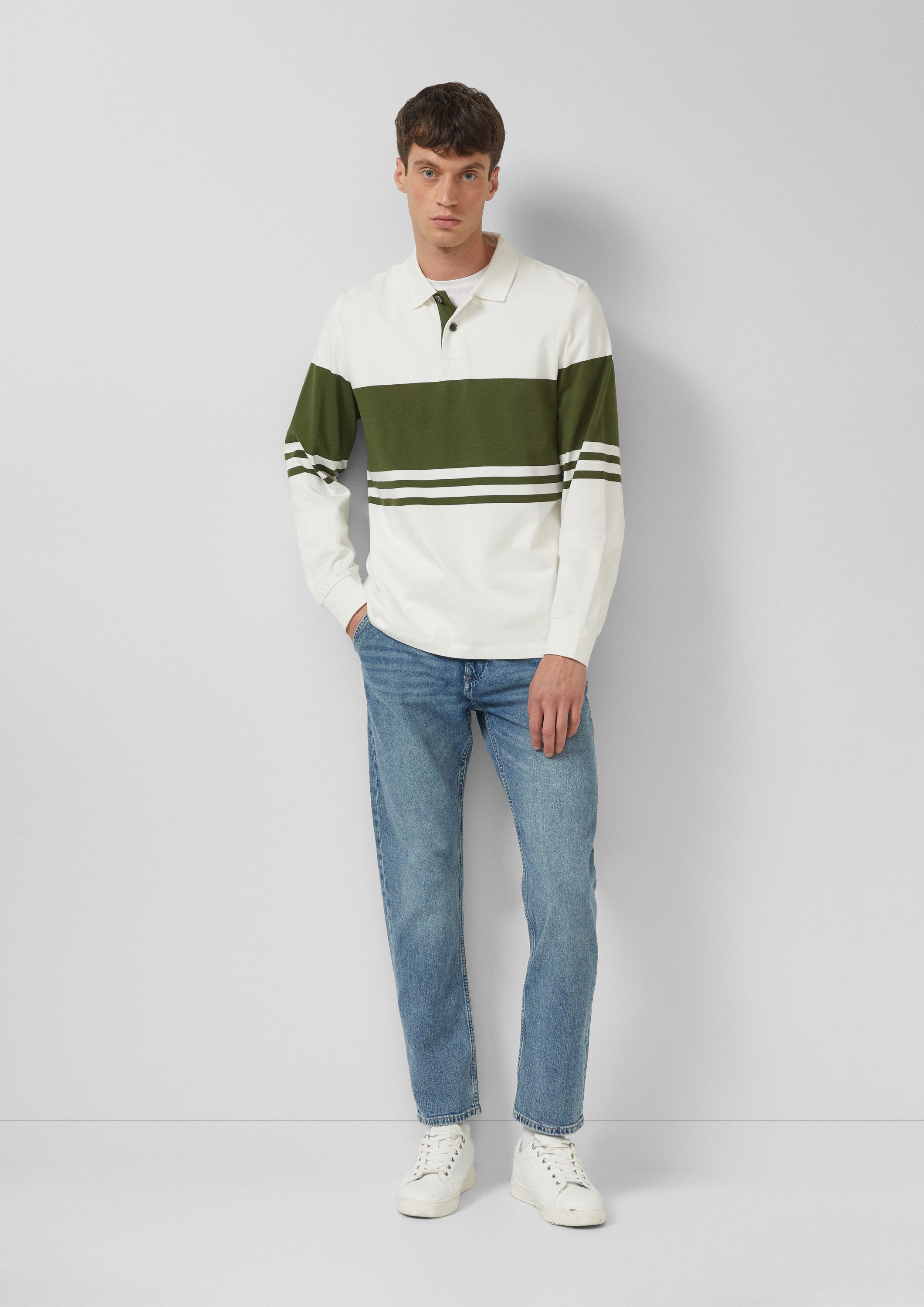 s.Oliver Regular-fit-Jeans Jeans-Hose Jeans / Regular Fit / Mid Rise / Straight Leg / Chino-Taschen