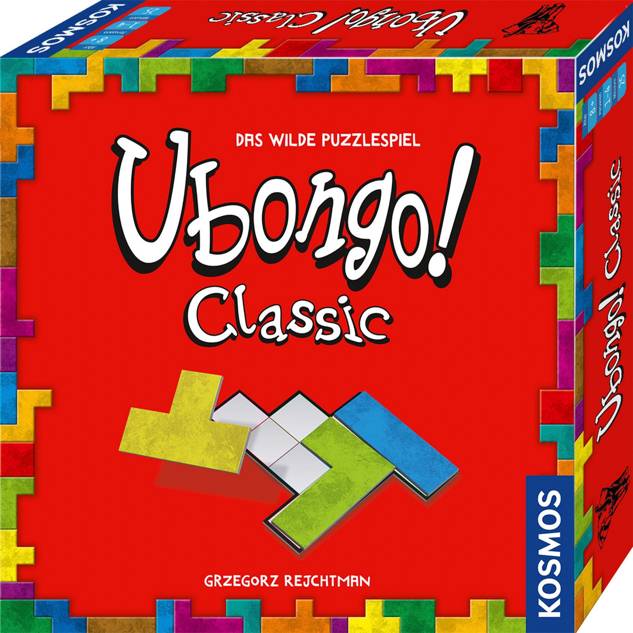 Kosmos Spiel, Familienspiel Ubongo! Classic 2022, Made in Germany