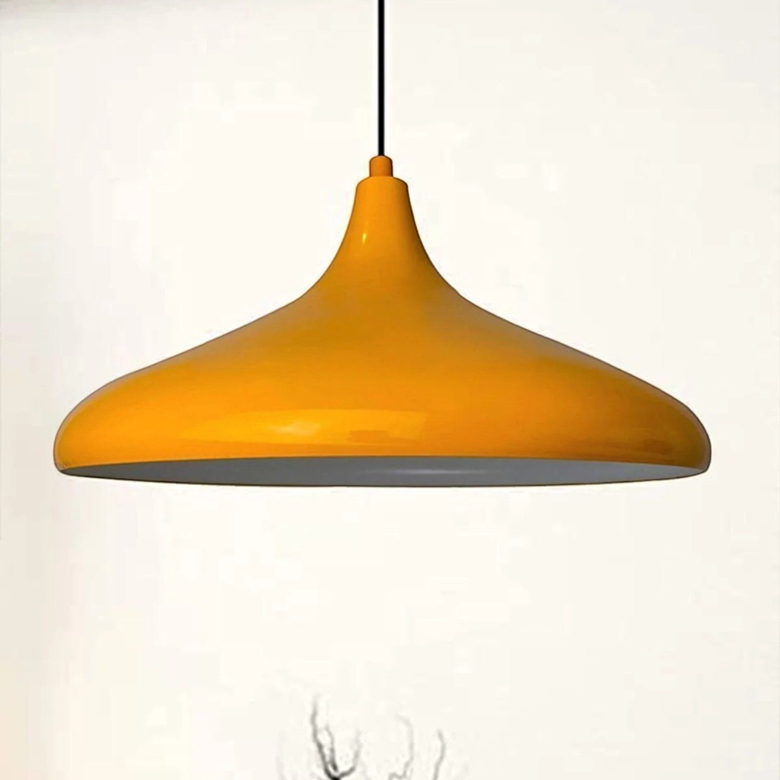 Bamyum Pendelleuchte Bamyum Pendelleuchte Durchmesser 35 cm E27 Metall Moderne Lampe, ohne Leuchtmittel