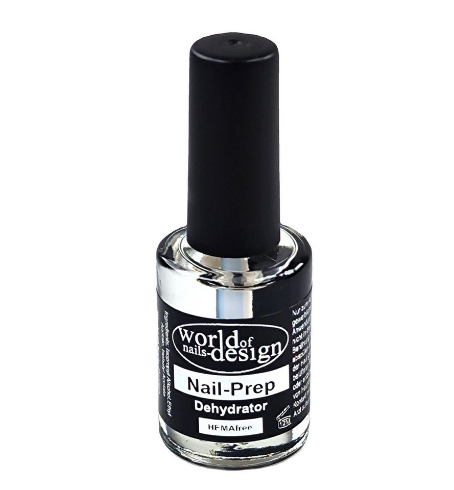 World of Nails-Design Nageldesign Zubehör 15ml Dehydrator / Extra Dry Nail Prep - für Problemnägeln, Studioqualität