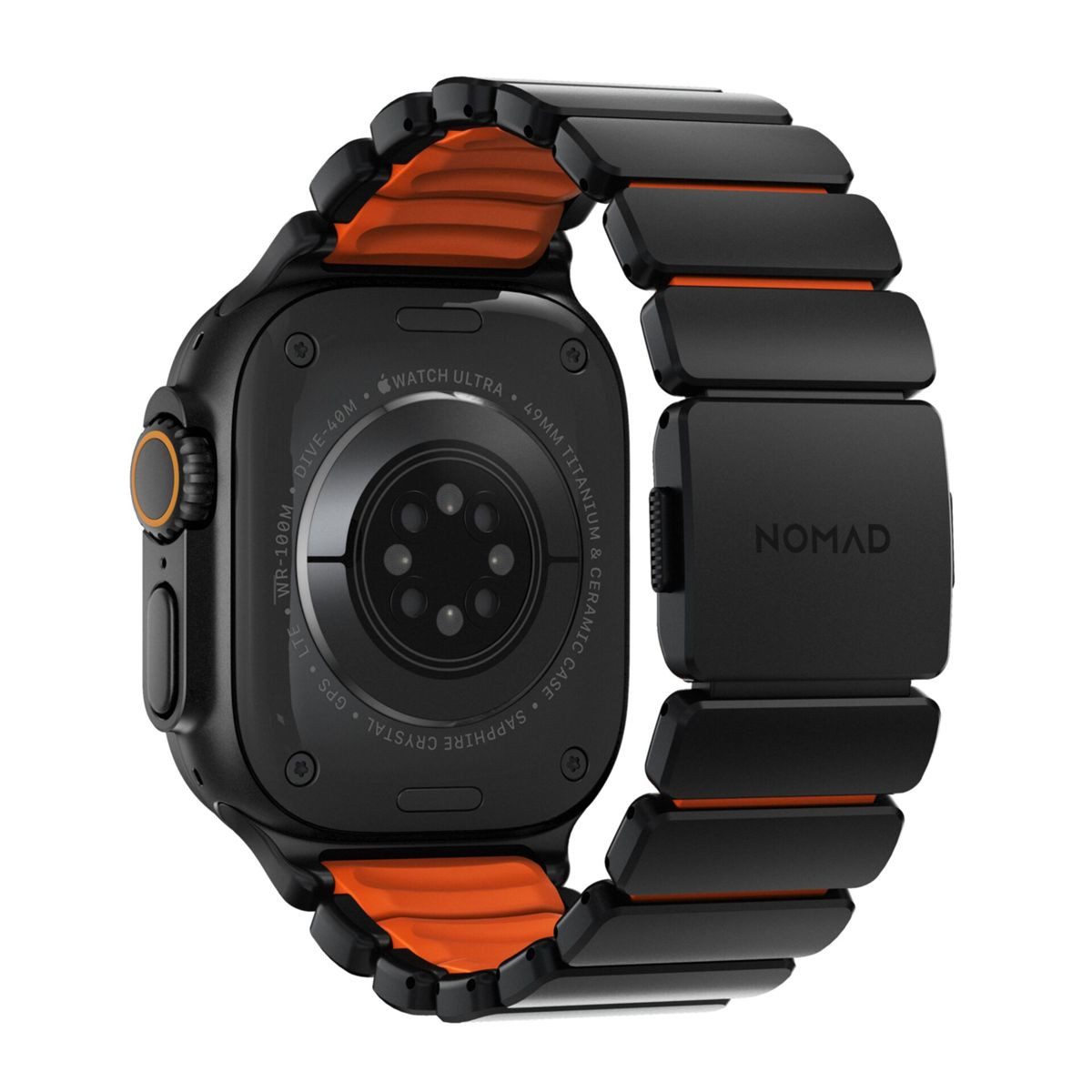 Nomad Smartwatch-Armband Stratos Band Titanium 49mm Ultra