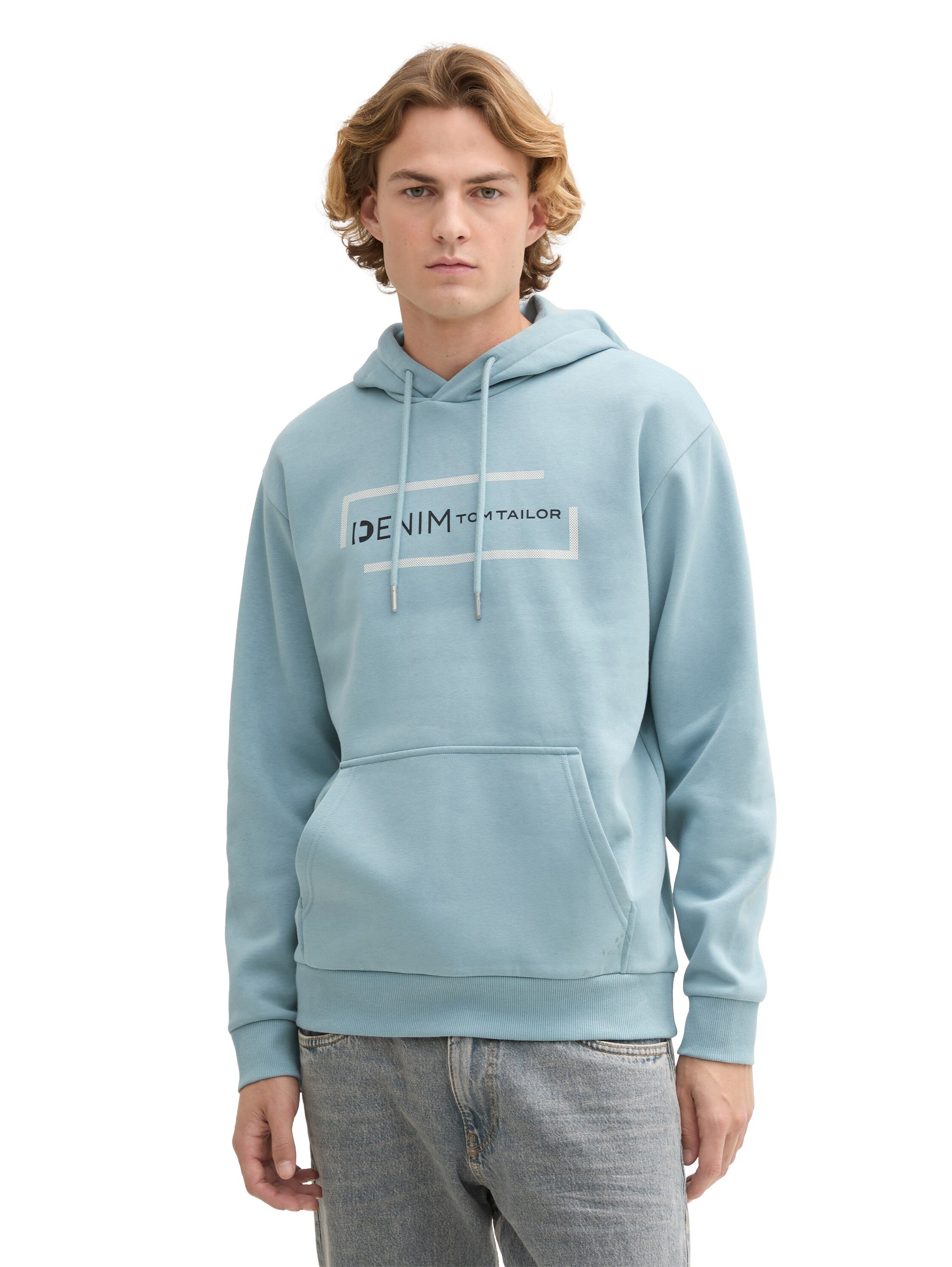 TOM TAILOR Denim Hoodie mit großem günstig online kaufen