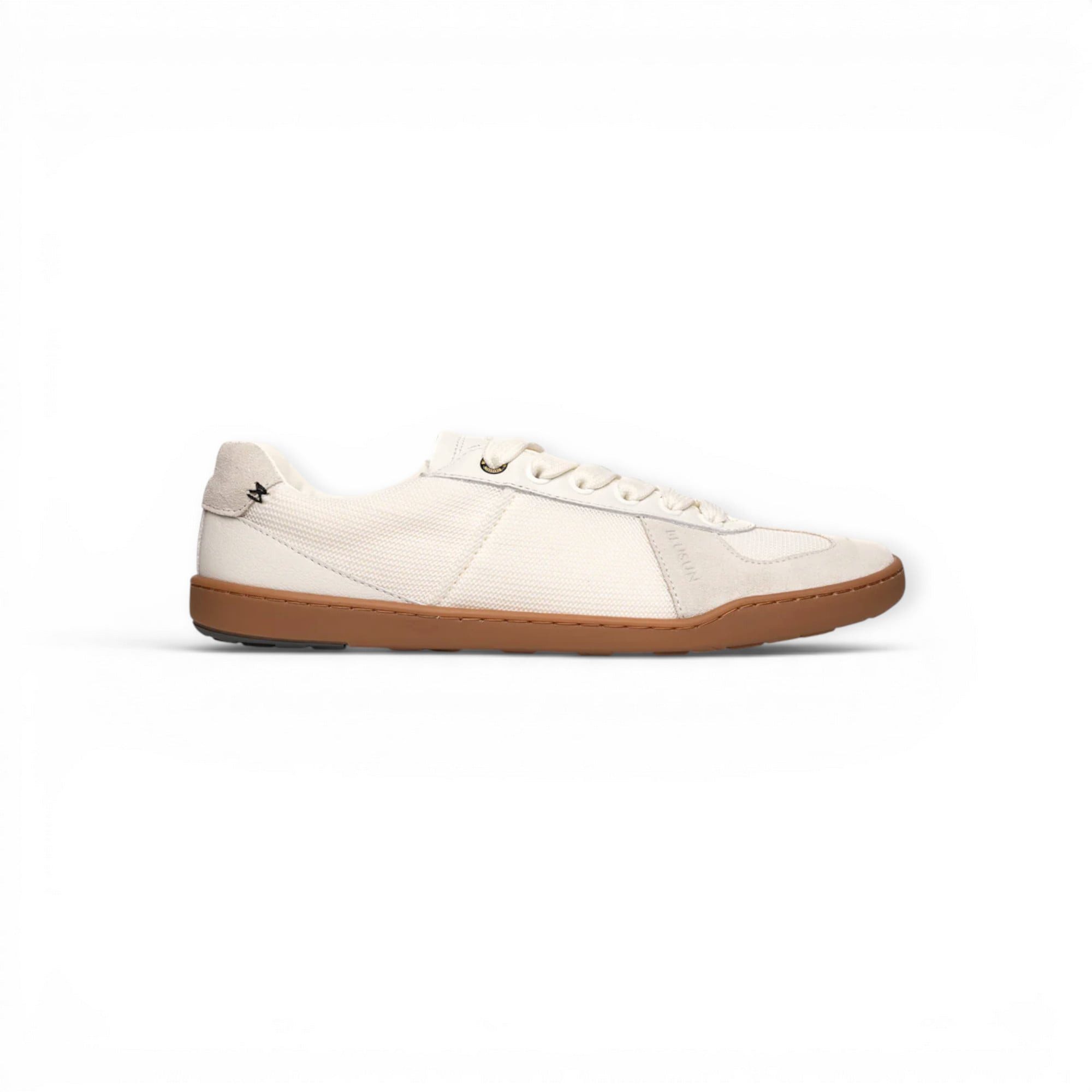 BLUSUN BLSN-204W (Textil/Veloursleder, flexible Sohle) weiss Damen Barfußschuh
