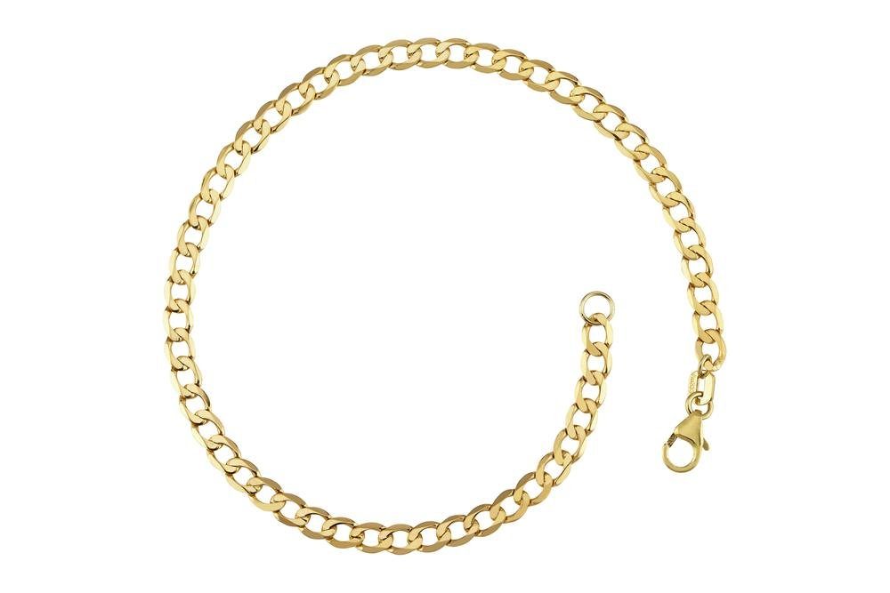 Goldarmband Panzerkette Armband 3,9mm - echt 333 Gold