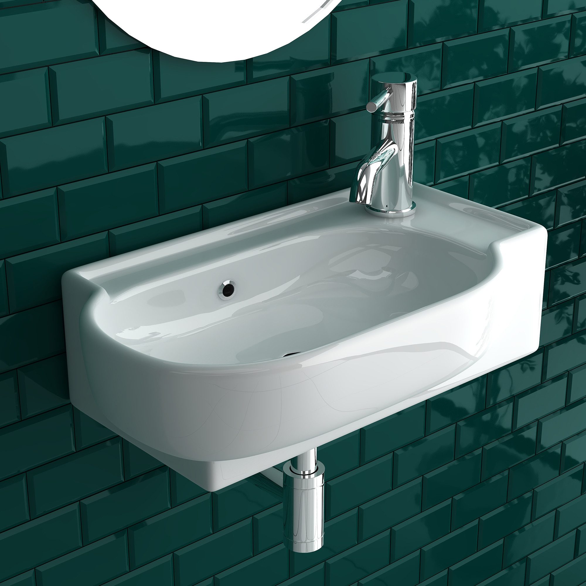 Alpenberger Waschbecken Oval Waschschüssel – Waschtisch günstig online kaufen