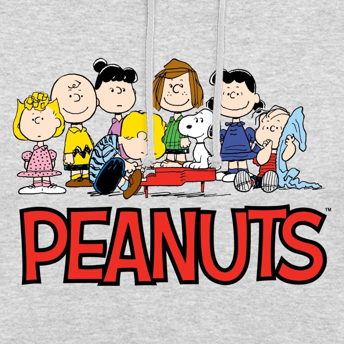 Spreadshirt Hoodie Peanuts Snoppy Und Friends Unisex Hoodie (1-tlg)