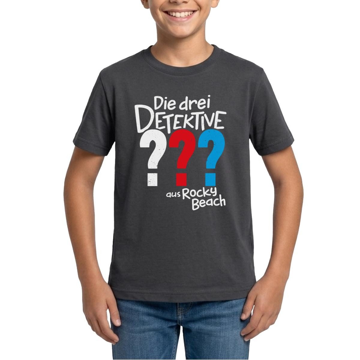 T-Shirt Die Drei Fragezeichen Kids aus Rocky Beach Teenager T-Shirt