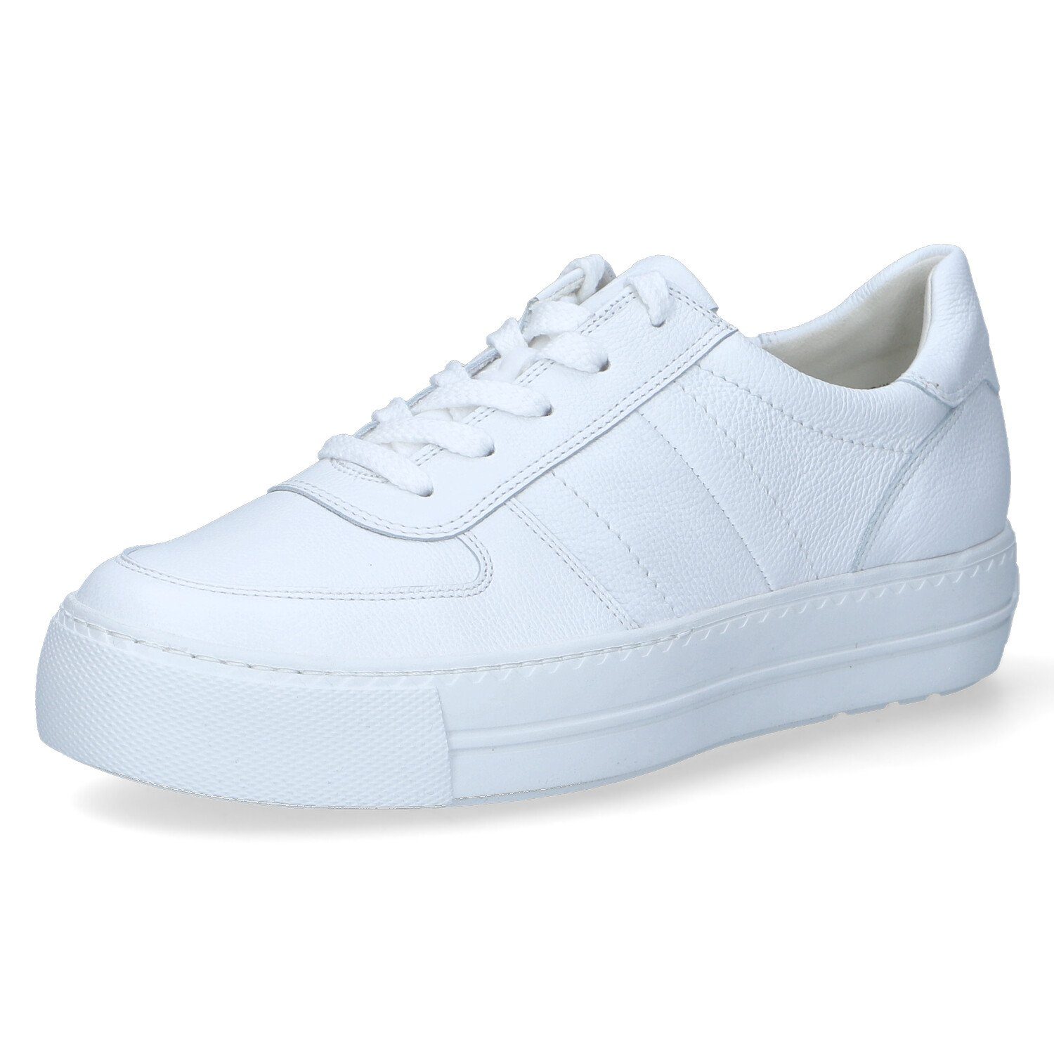 Paul Green Paul Green 5230-02 Damen Glattleder weiss Schnürschuh günstig online kaufen