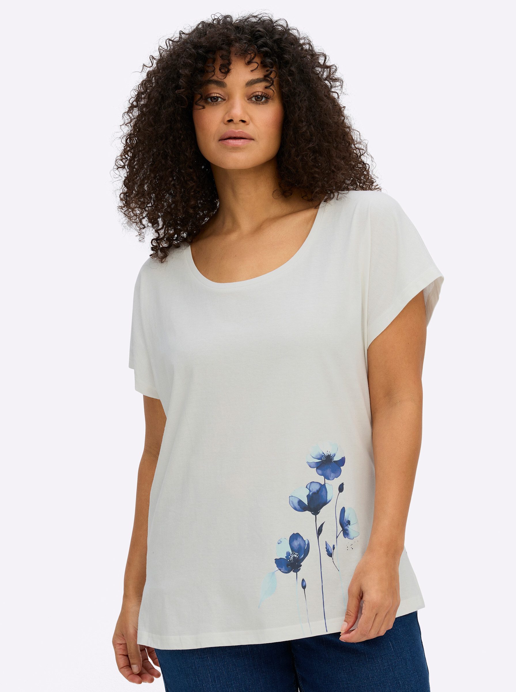 Sheego T-Shirt Shirt Kurzarm günstig online kaufen