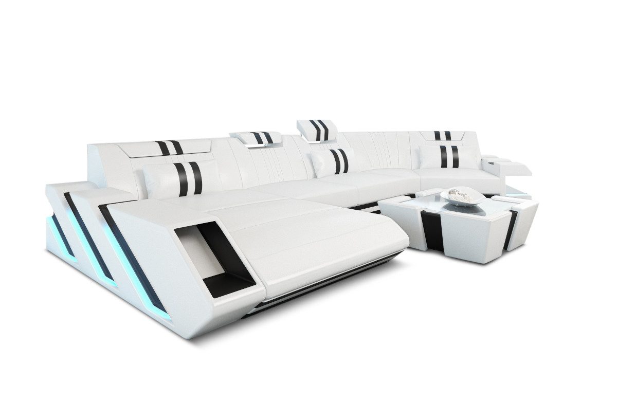 Sofa Dreams Wohnlandschaft Ledercouch Sofa Leder günstig online kaufen