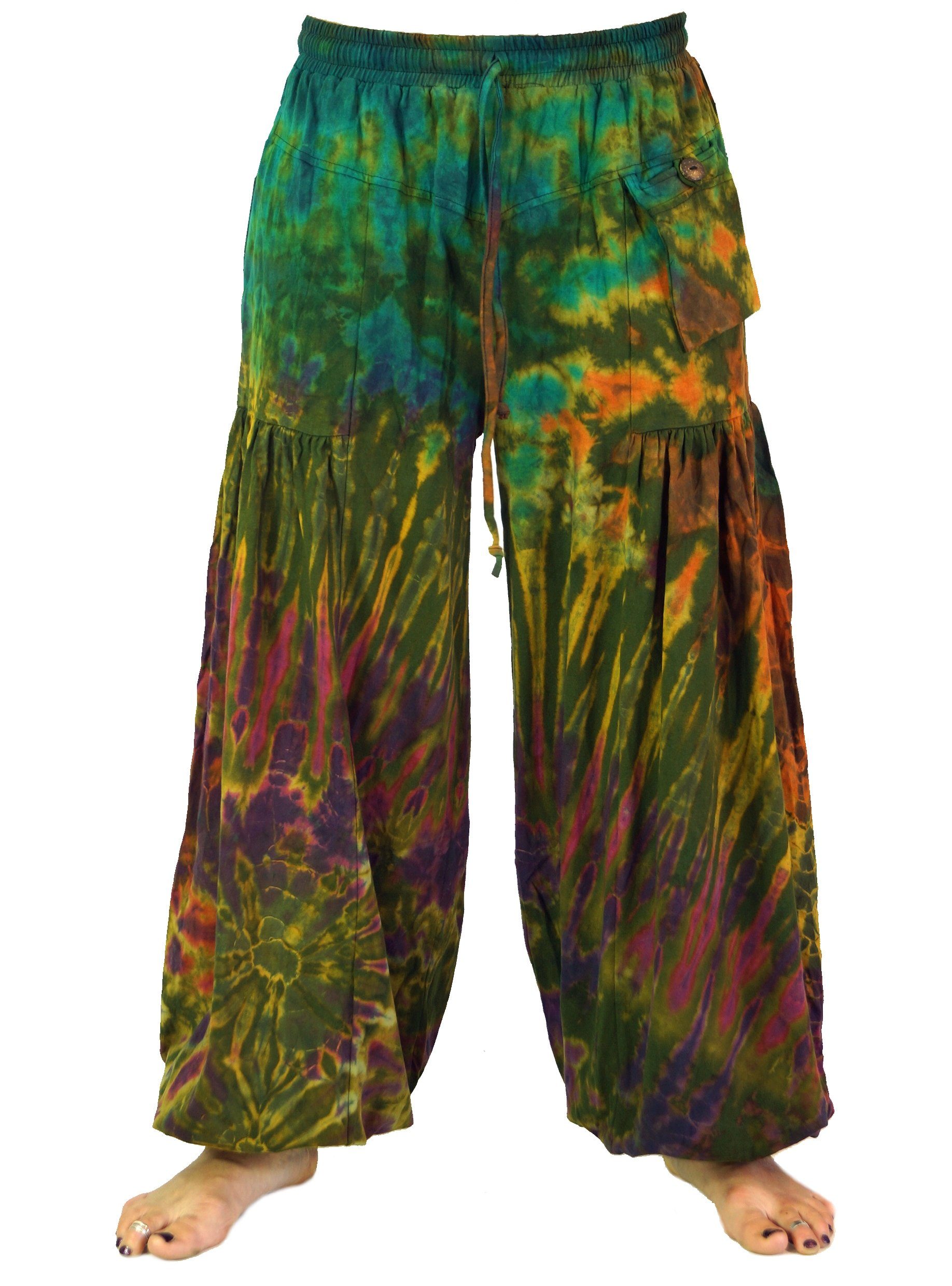 Guru-Shop Haremshose »Batik Pluderhose, Haremshose Hippie Goa Hose -..«  Ethno Style, alternative Bekleidung online kaufen | OTTO