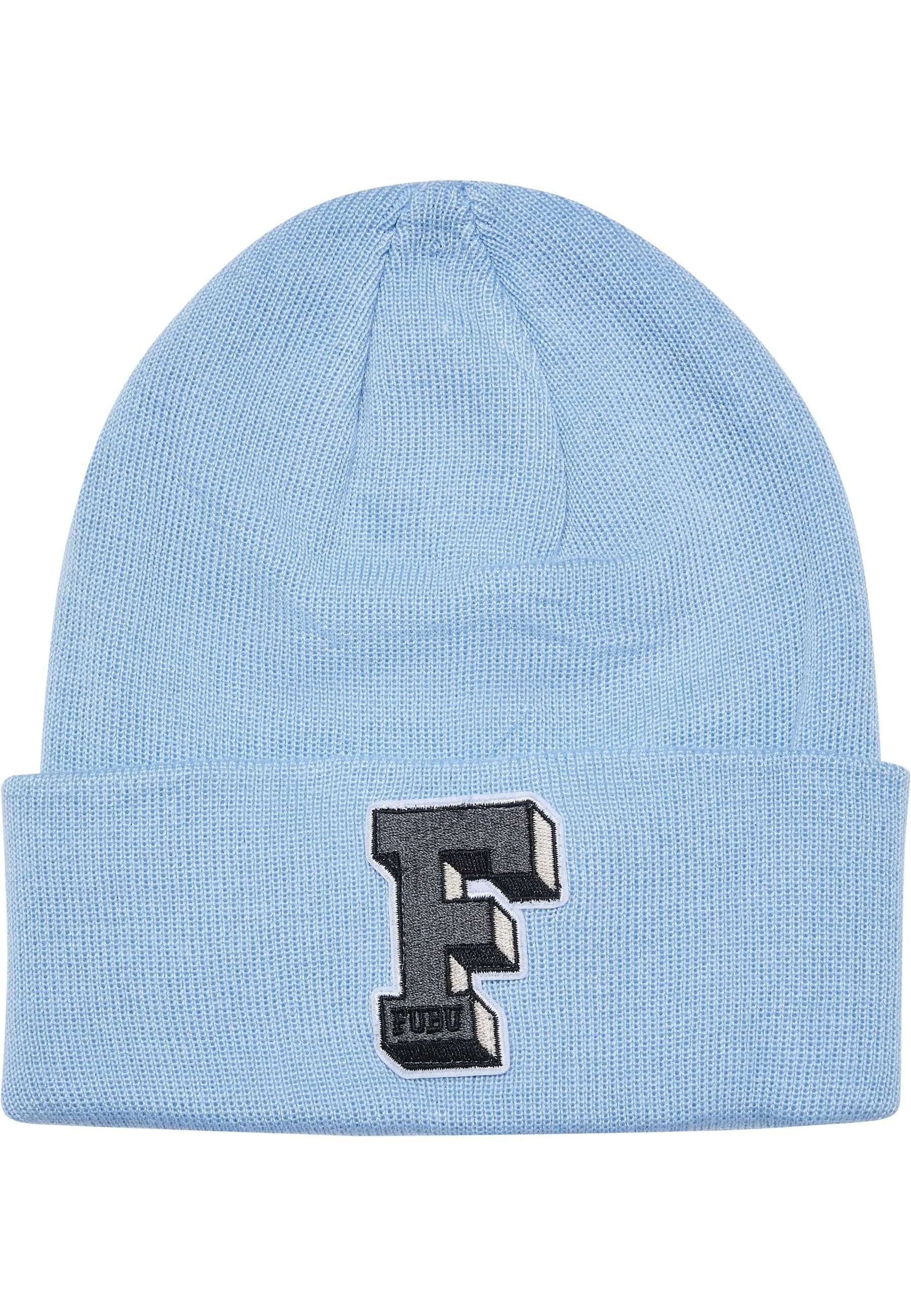 Fubu Beanie Fubu Аксессуары FA224-001-3 COLLEGE BEANIE LIGHT BLUE/ANTHRA (1-St)
