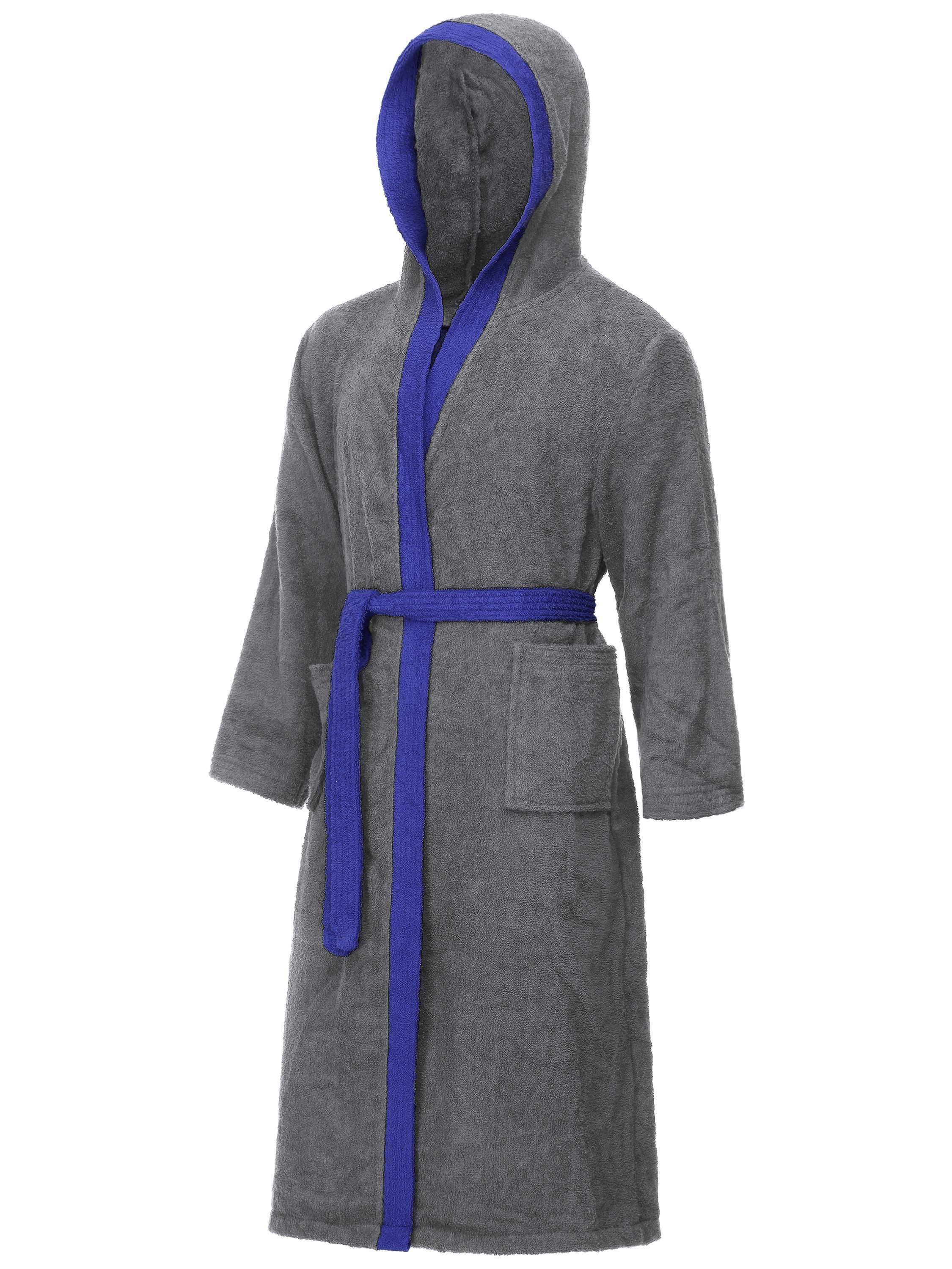 Ladeheid Bademantel Herren Frottee Bademantel aus 100% Baumwolle LA40-190, günstig online kaufen