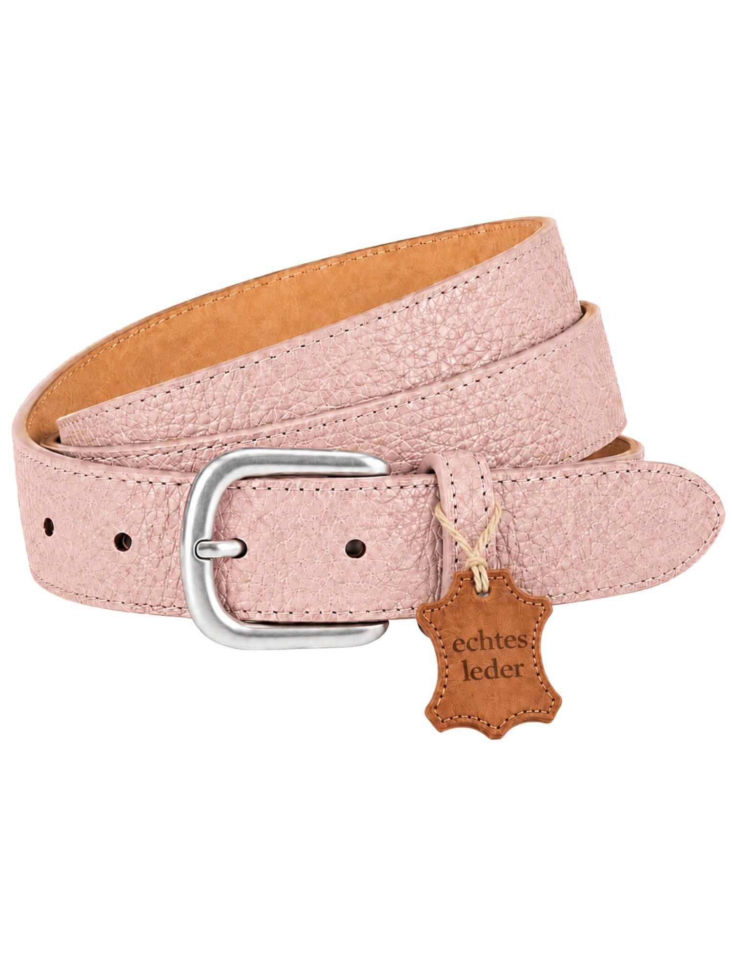 Adel Bags Ledergürtel Damen Gürtel, 3 cm Breit, verschiedene Farben,Hergestellt in Italien