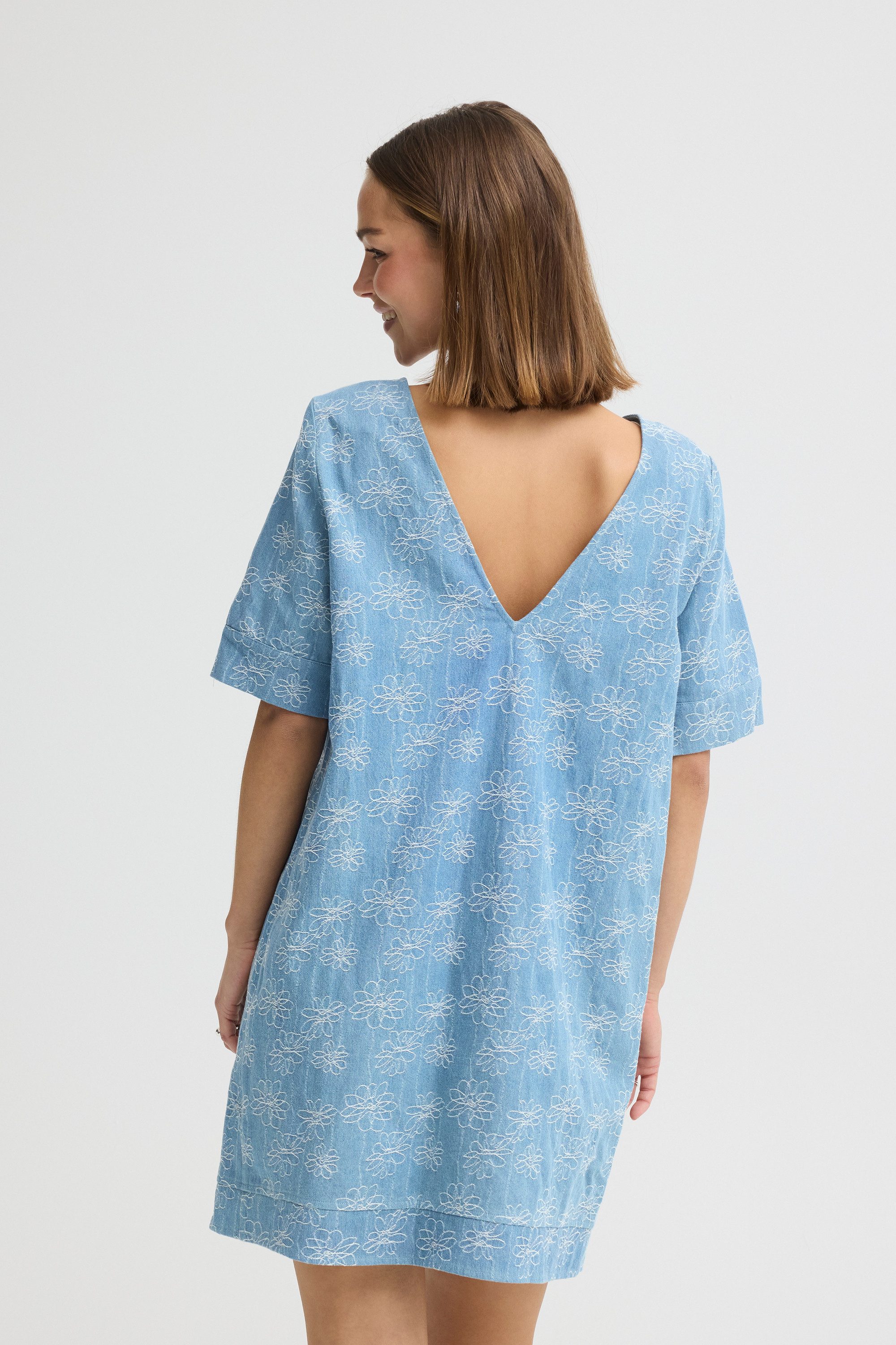 Ichi Jeanskleid Denimkleid IHODETTE