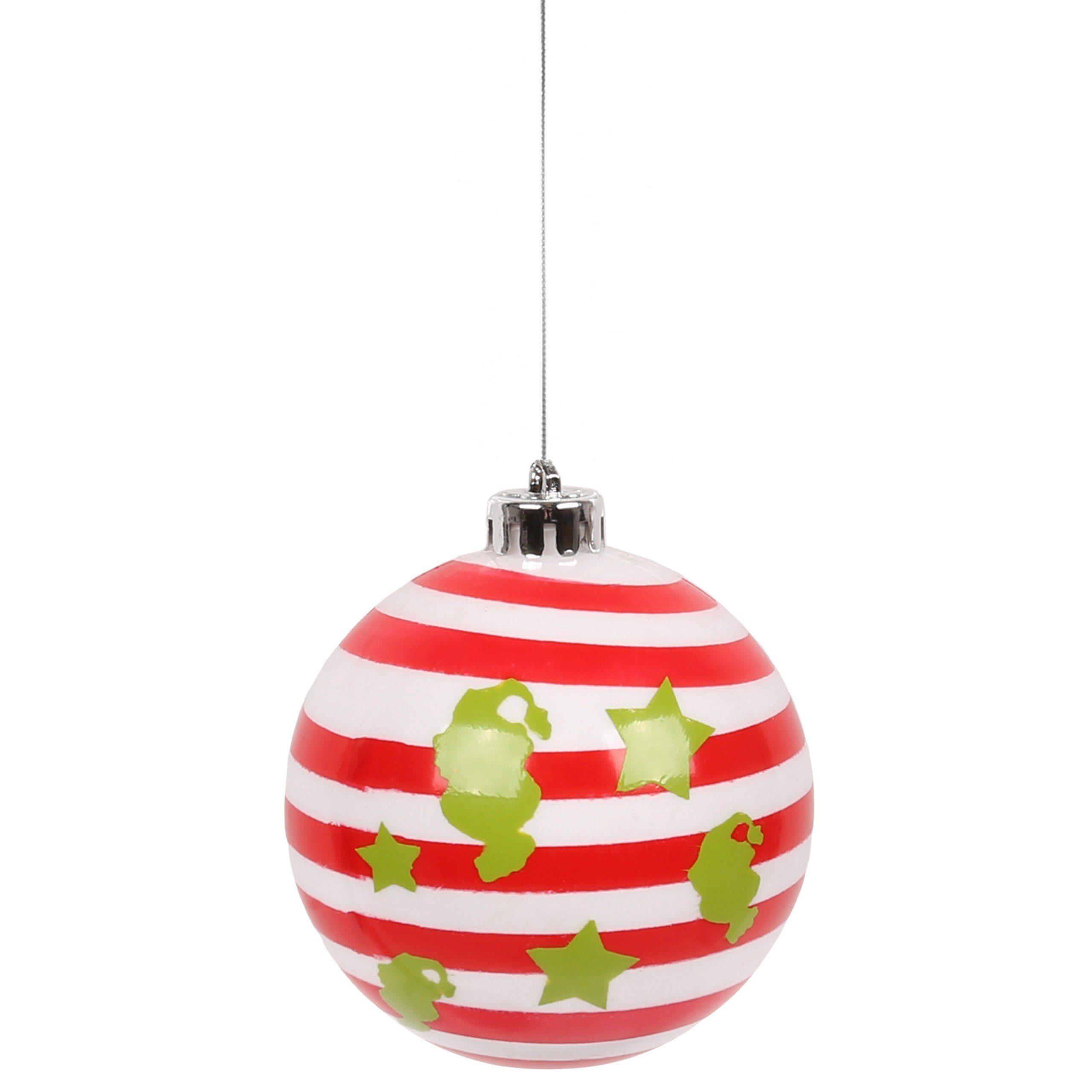 Weihnachtsbaumkugel Grinch Kunststoff Der Stück Weihnachtskugelset, aus Sarcia.eu 25