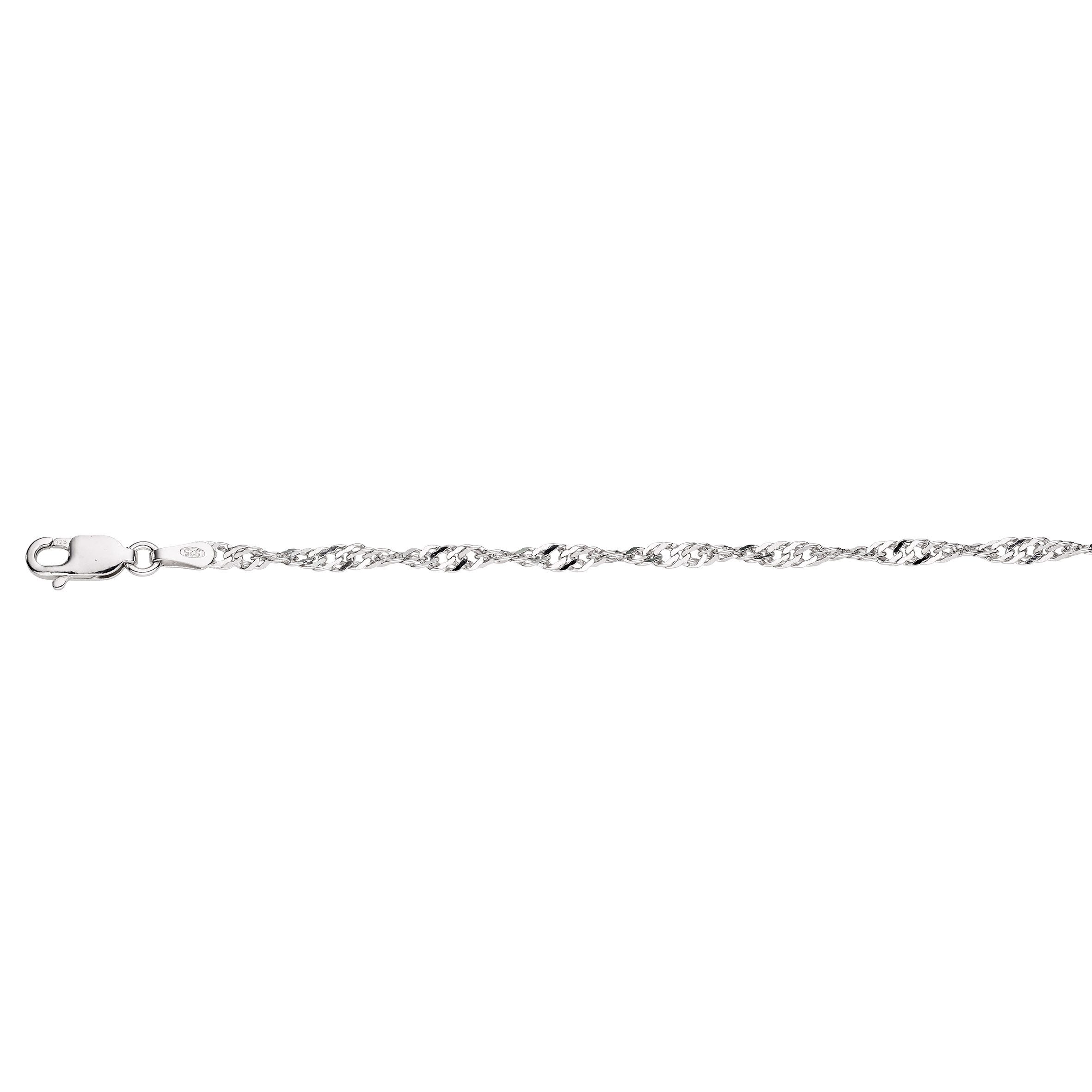 Firetti Armkette Schmuck Geschenk Silber 925 Singapurkettengliederung ca. 2,5 mm breit, Made in Germany