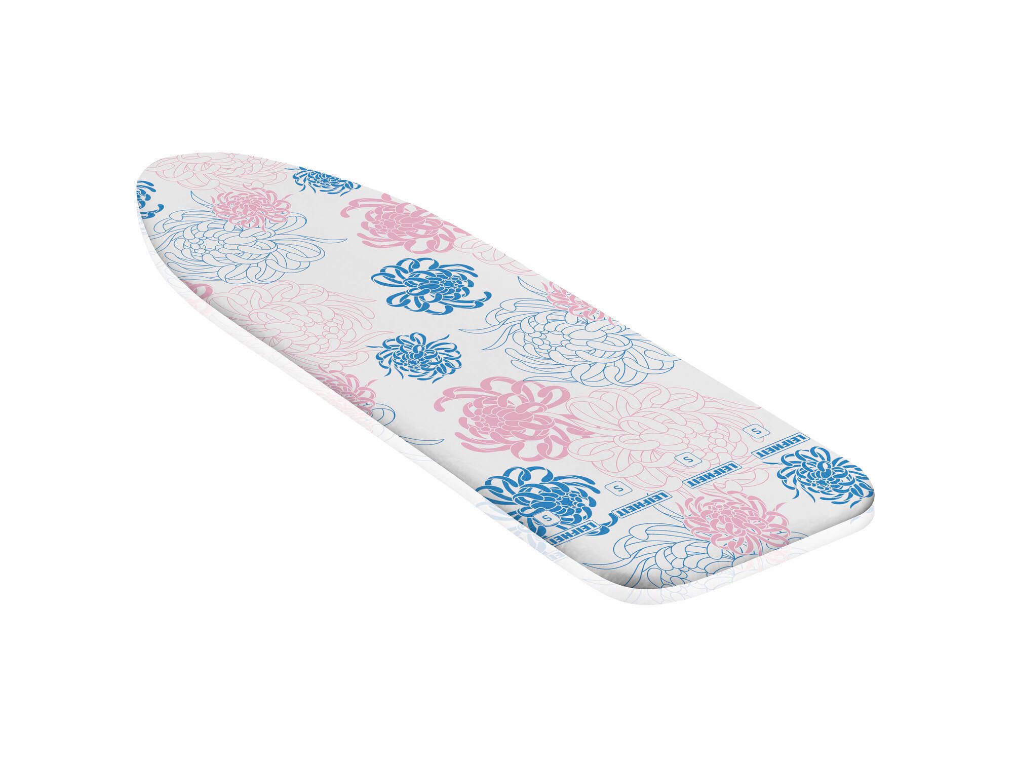 Leifheit Ersatz-Bügelbrettbezug Bügeltischbezug Cotton Classic S, Für Dampfstationen geeignet, 110x30cm, 3mm Schaumstoffpolsterung
