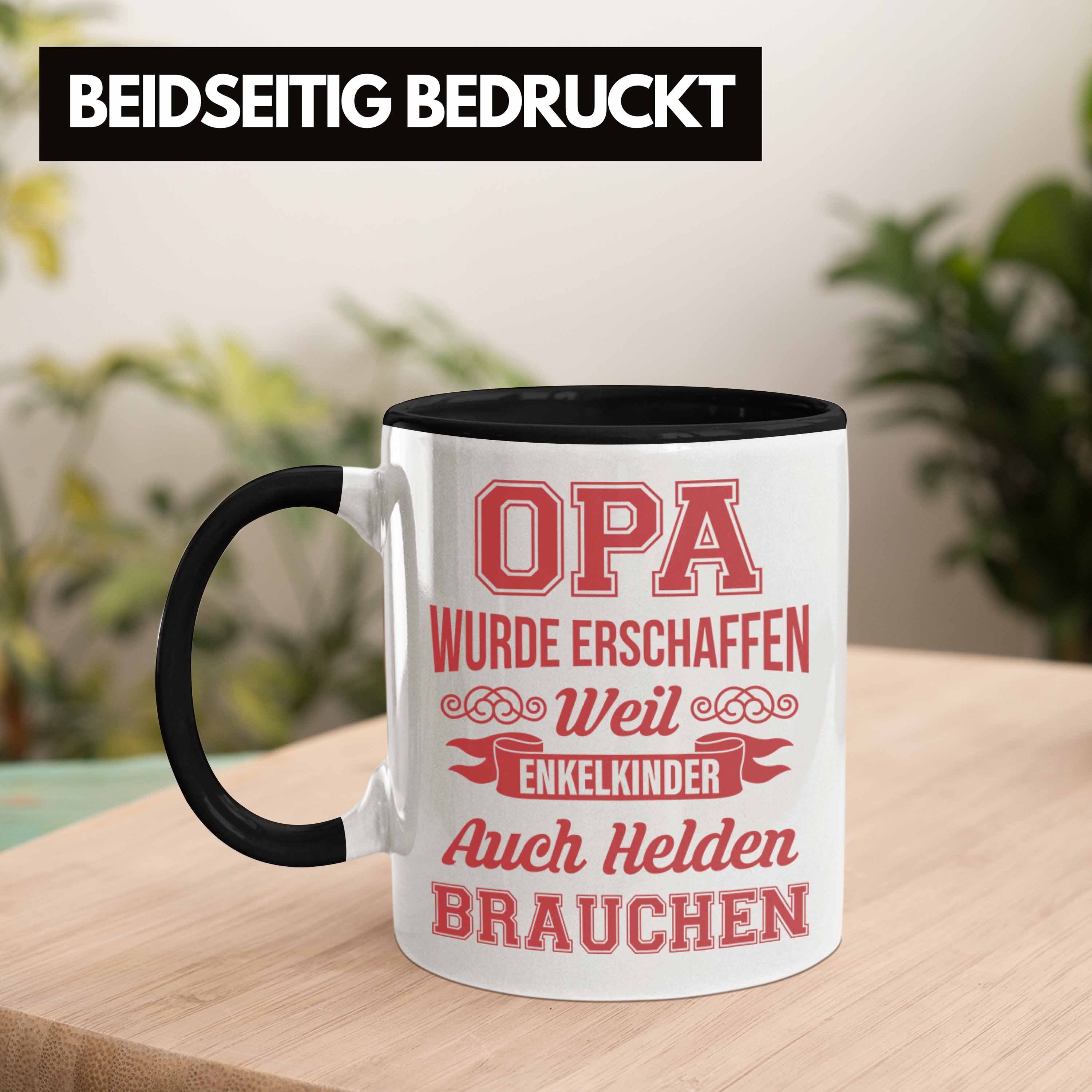 - Opa Tasse Geschenk Geschenke mit Spruch Tasse Schwarz Großvater Nichte Kaffeetasse Enkel Opa Trendation Trendation Geschenkidee Vatertag