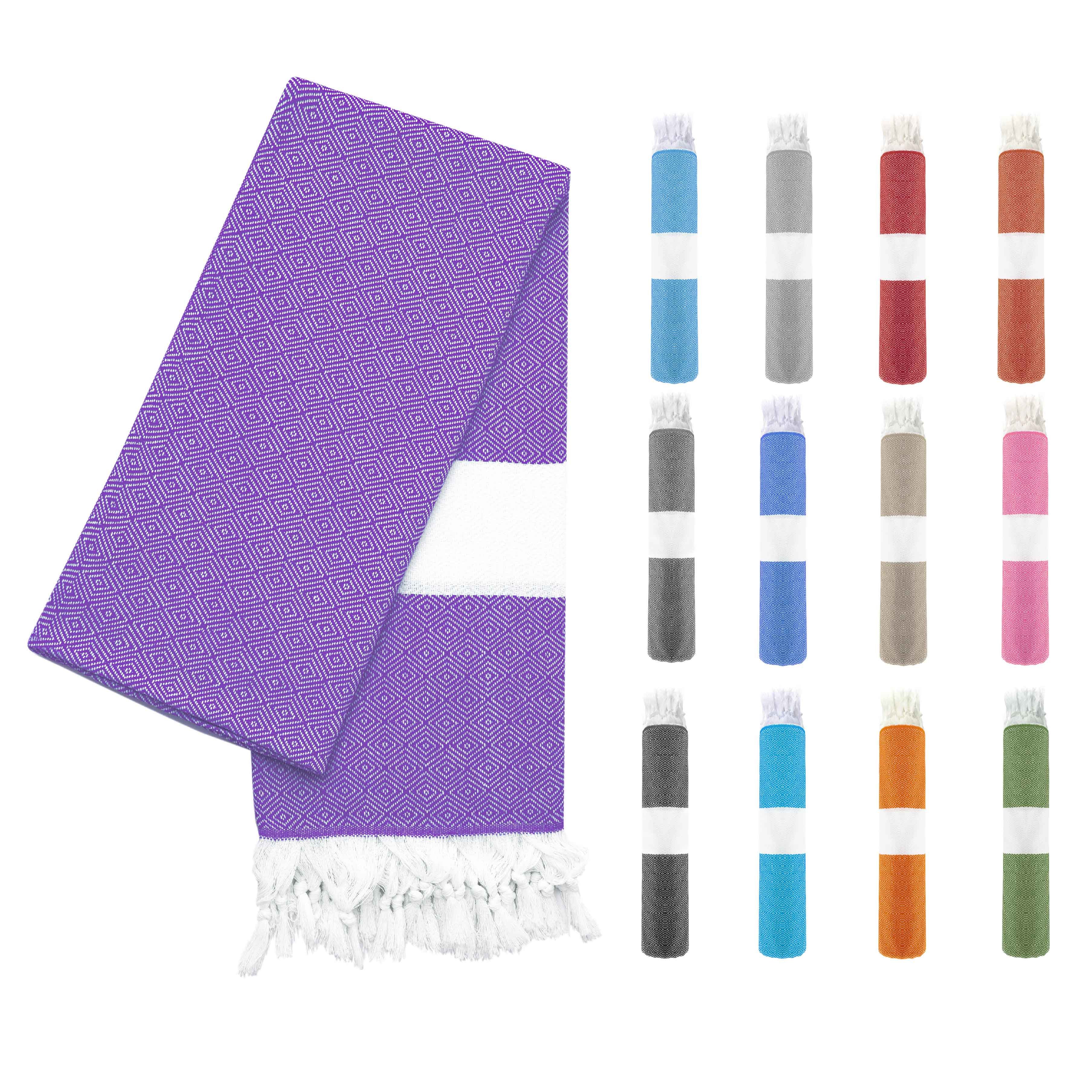 Turquoise Home Strandtuch Ecoluxe Hamamtuch 100x200cm günstig online kaufen